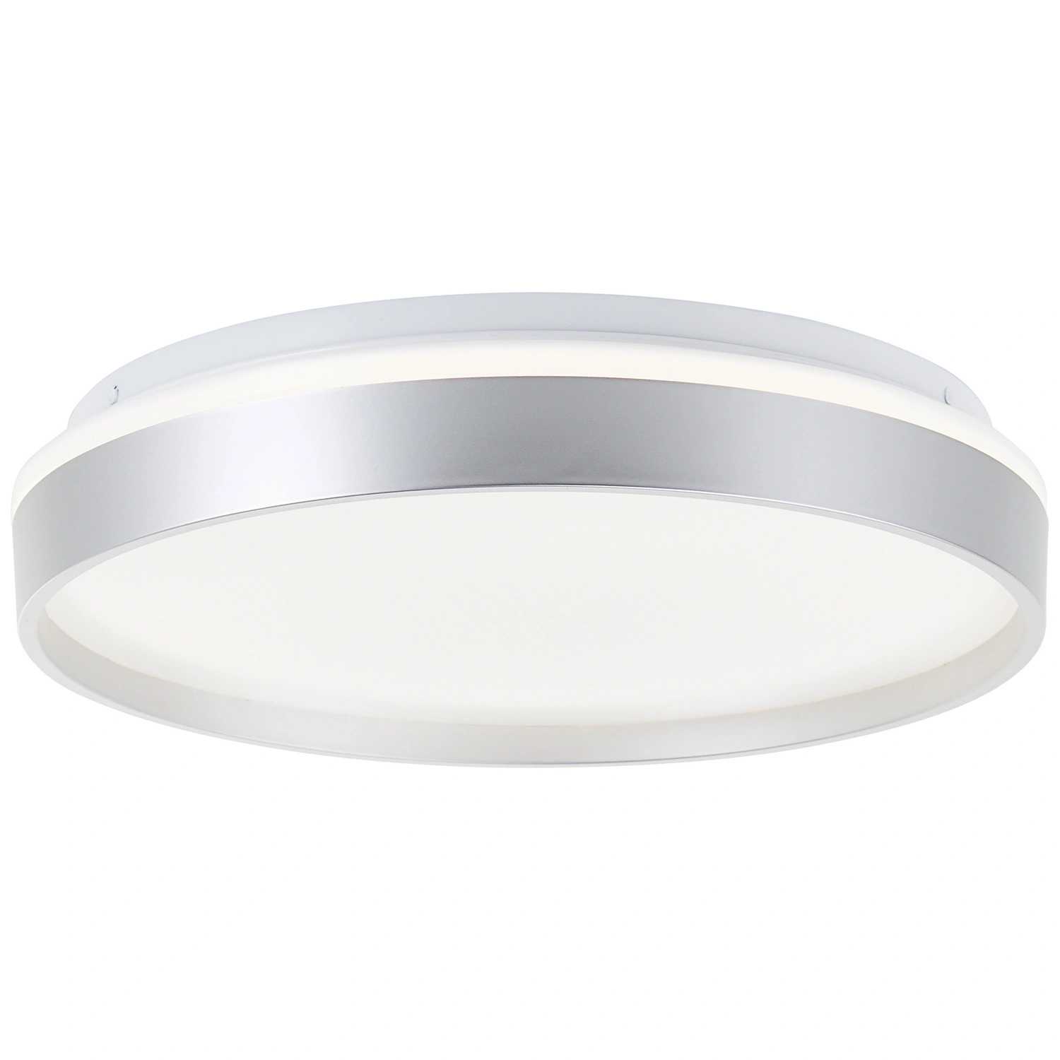 LED-Deckenleuchte »Britt«, 22W, 2300lm, 3000-6500K, Metall/Kunststoff, silber/weiß