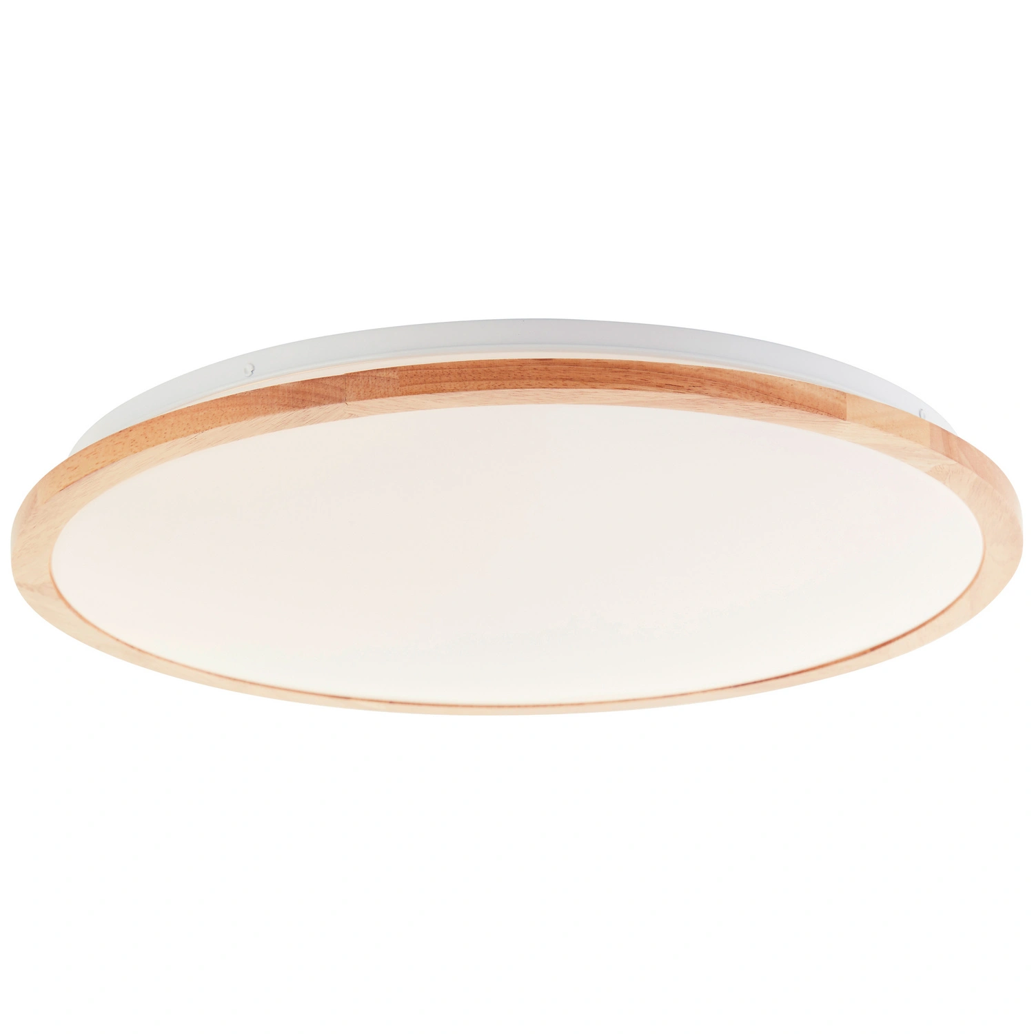 LED-Wand- und Deckenleuchte »Bario«, 36W, 4500lm, 3000-6500K, Metall/Holz/Kunststoff, weiß