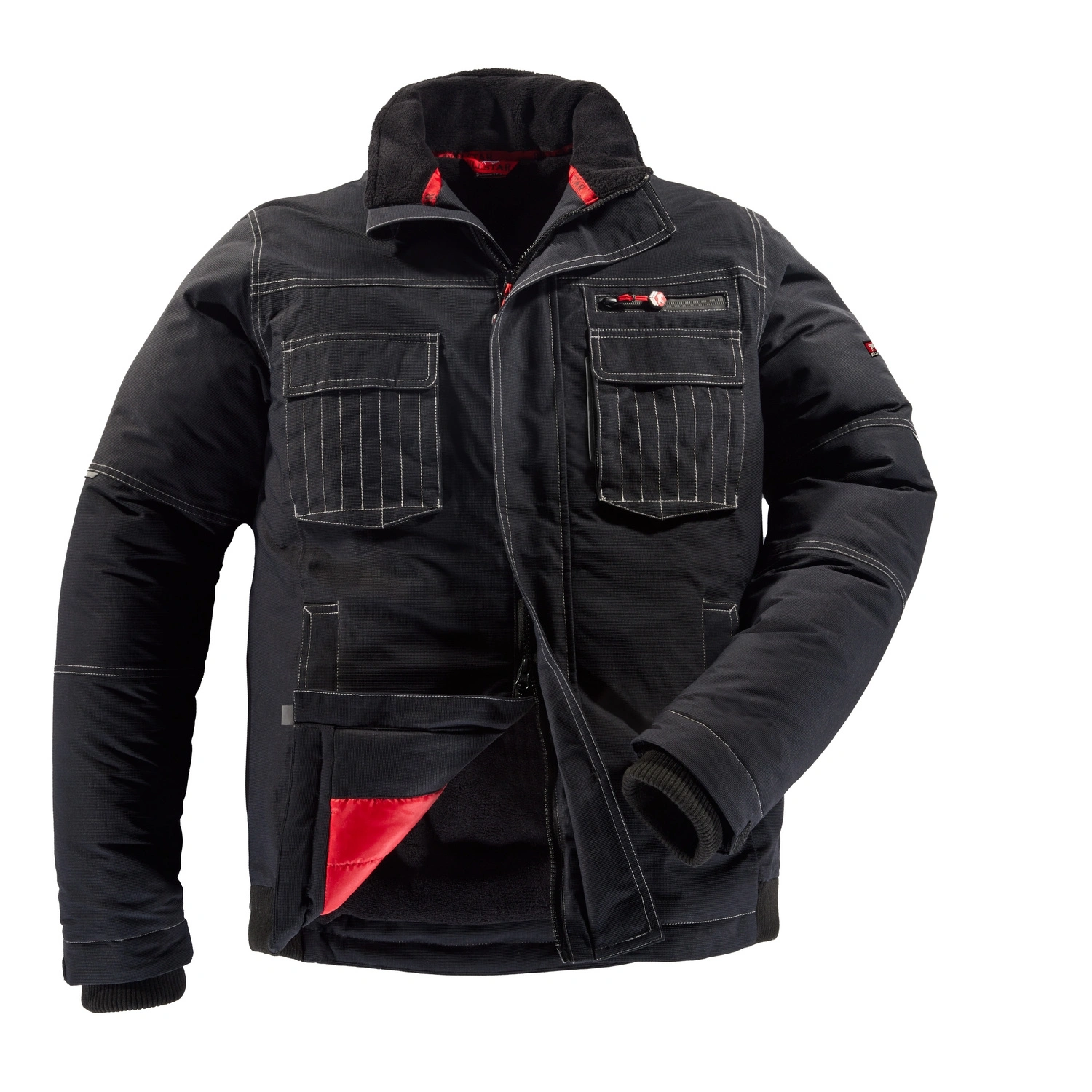 Winterjacke »WORXTAR«, schwarz, Polyamid/Polyester, Gr. S