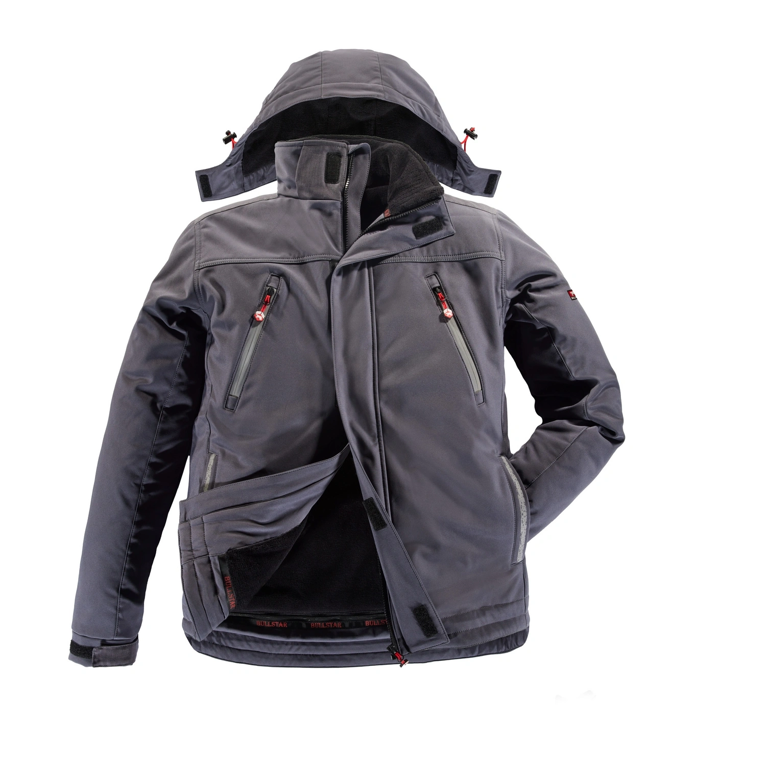Softshell-Jacke »ULTRA-X«, grau, Polyester/Elasthan, Gr. S