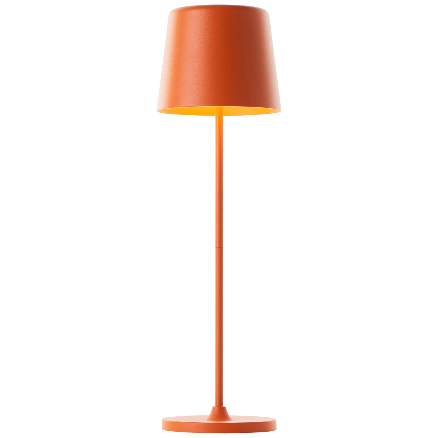 Akku-Tischleuchte »KAAMI«, ØxH: 10 x 37 cm, 310 lm, warmweiß, orange matt