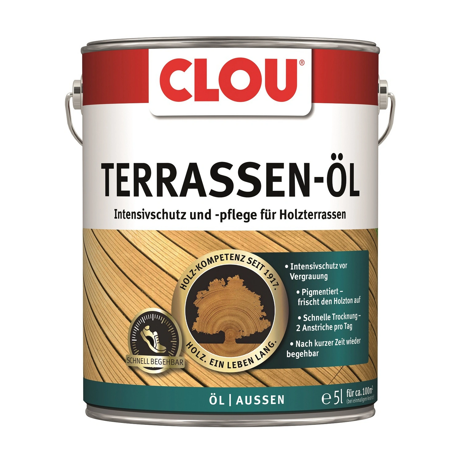 Holzöl, 5 l, Douglasie, für ca. 20 m²/l