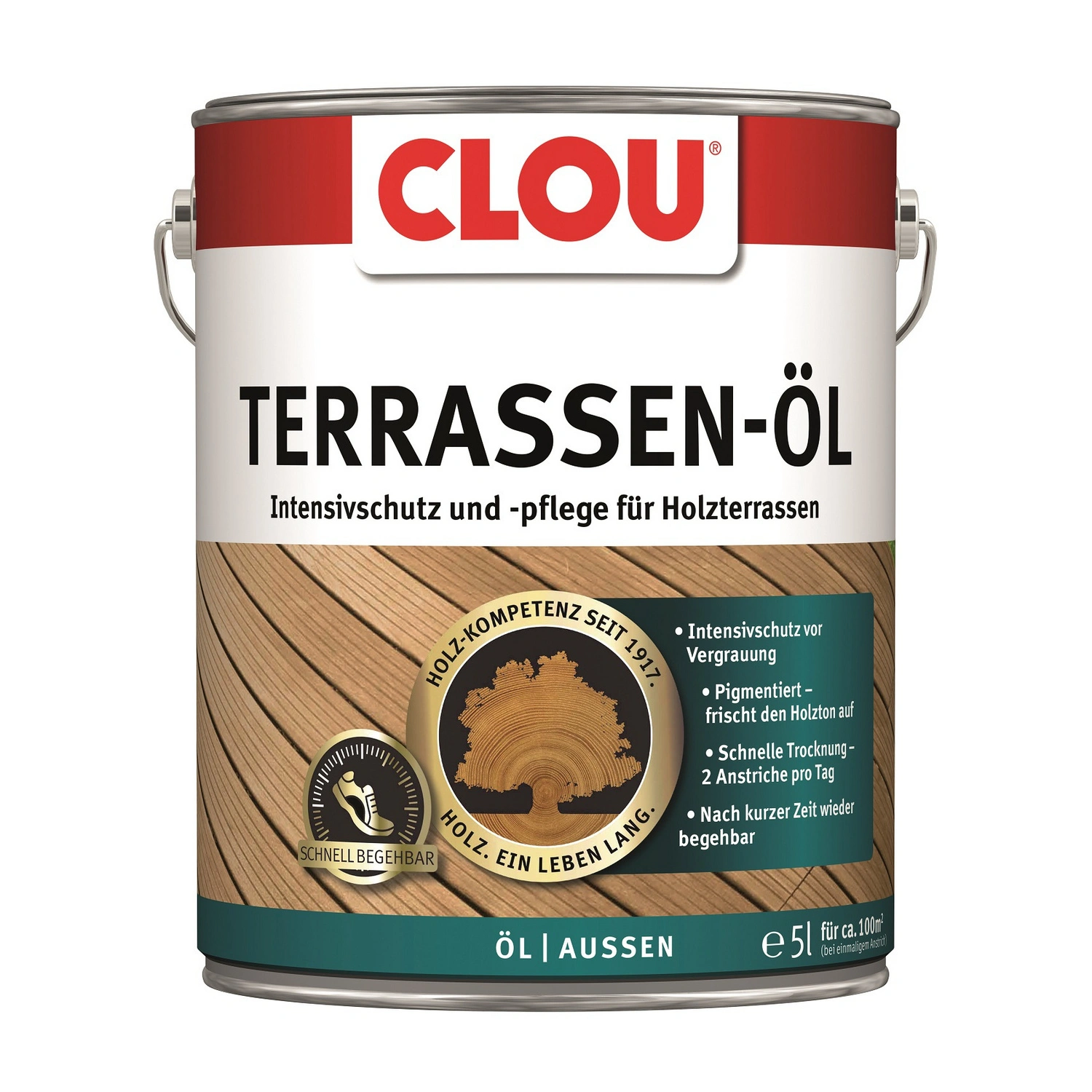 Holzöl, 5 l, Bangkirai, für ca. 20 m²/l