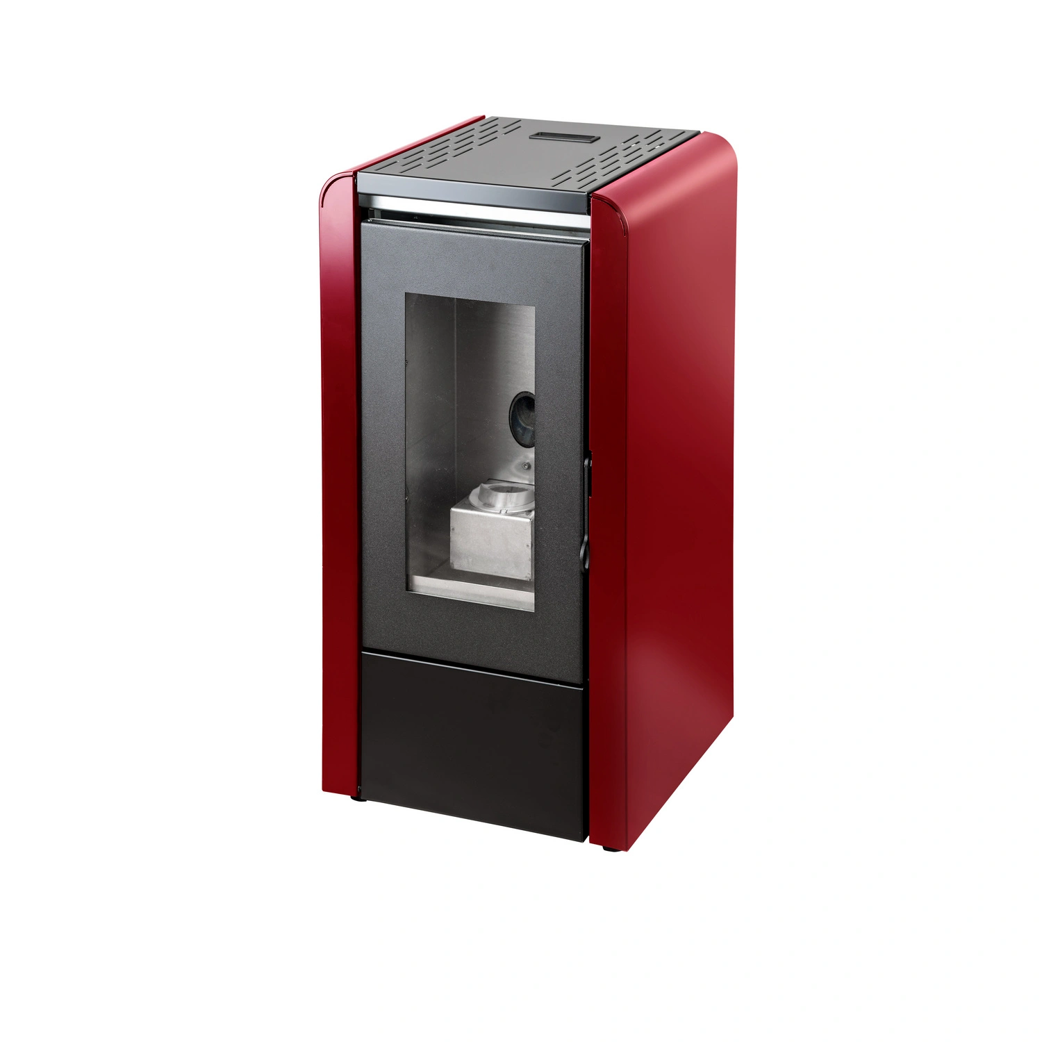 Pelletofen »Baby 5«, 2,3 – 5,6 kW, BxHxT: 46 x 83 x 43 cm, rot, WiFi-fähig