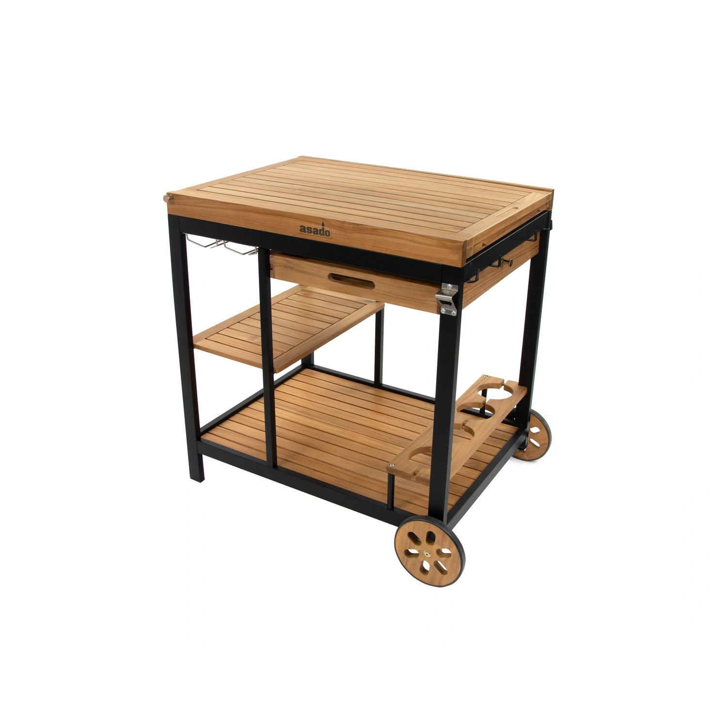 Grillwagen »Jack«, BxHxT: 89 x 82 x 64 cm, Holz/Aluminium