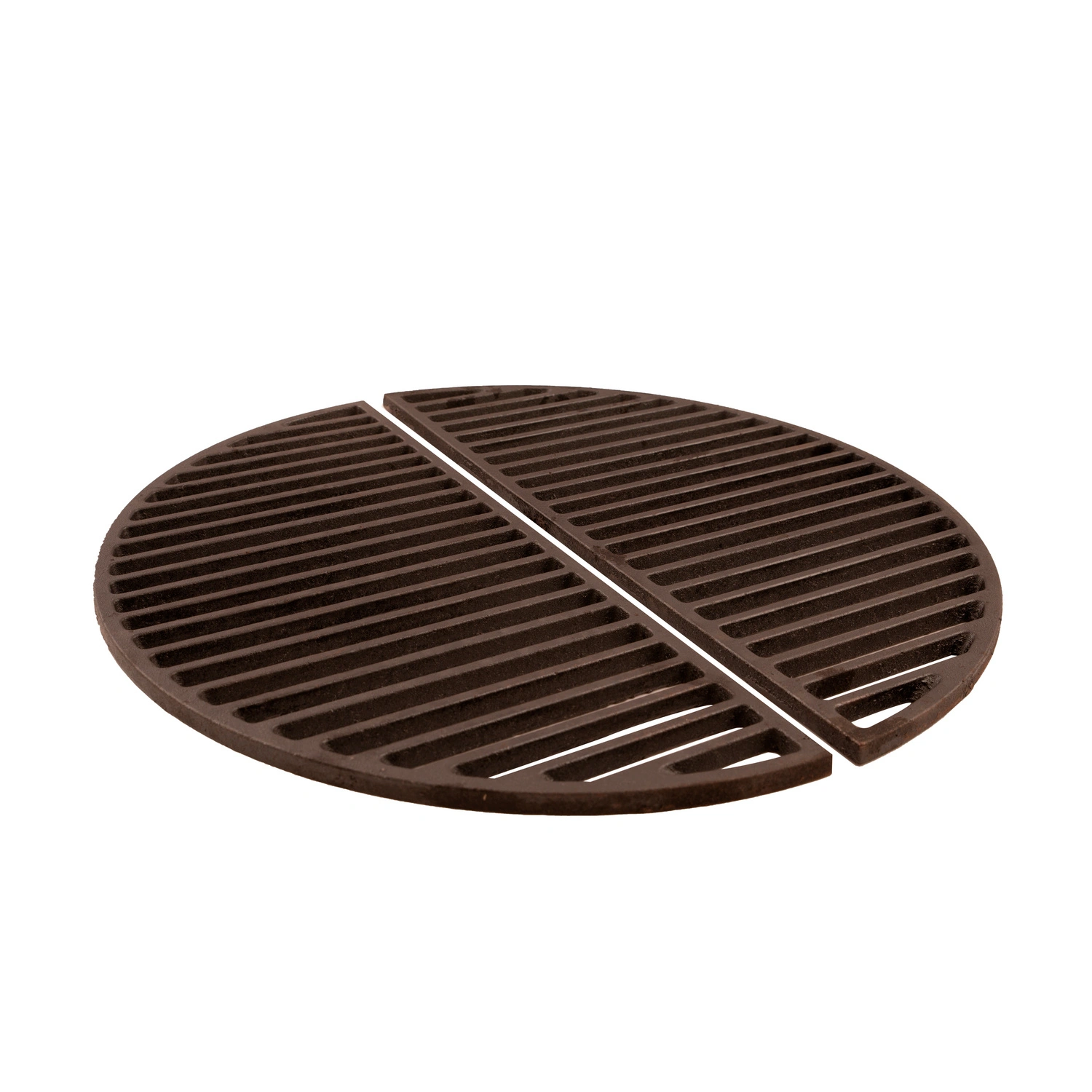 Grillrost »Kamal«, ⌀ 52 cm, 2 Halbkreis-Roste, Gusseisen