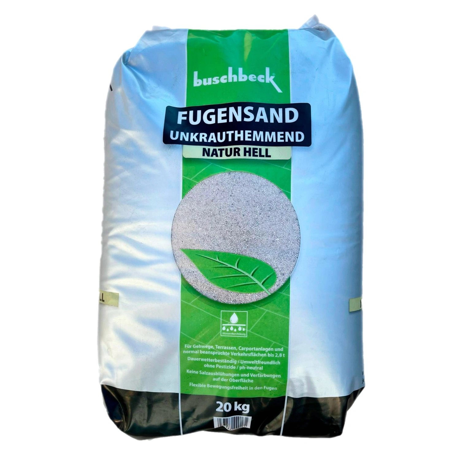 Fugensand, Körnung: 0,1 – 2,0 mm, beige