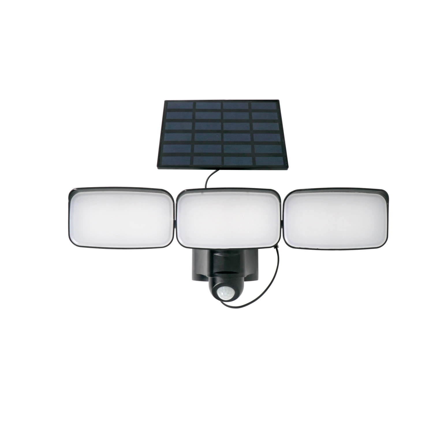 Solar-Außenleuchte »Gesla«, 1100 lm, 11 W, 4000K, schwarz