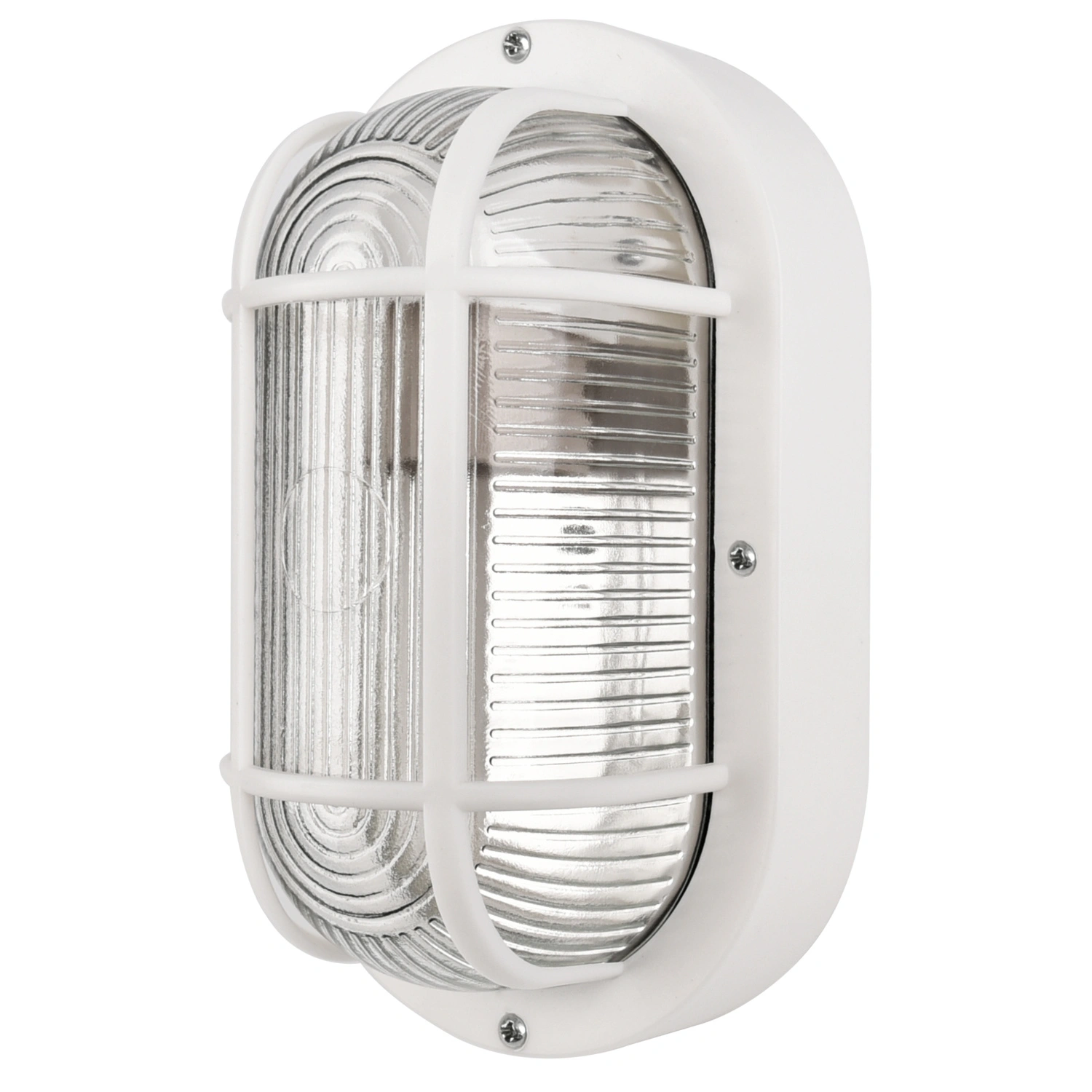 LED-Außenleuchte »Korbi«, E27, BxHxT: 20,5 x 9,5 x 12 cm, oval, weiß