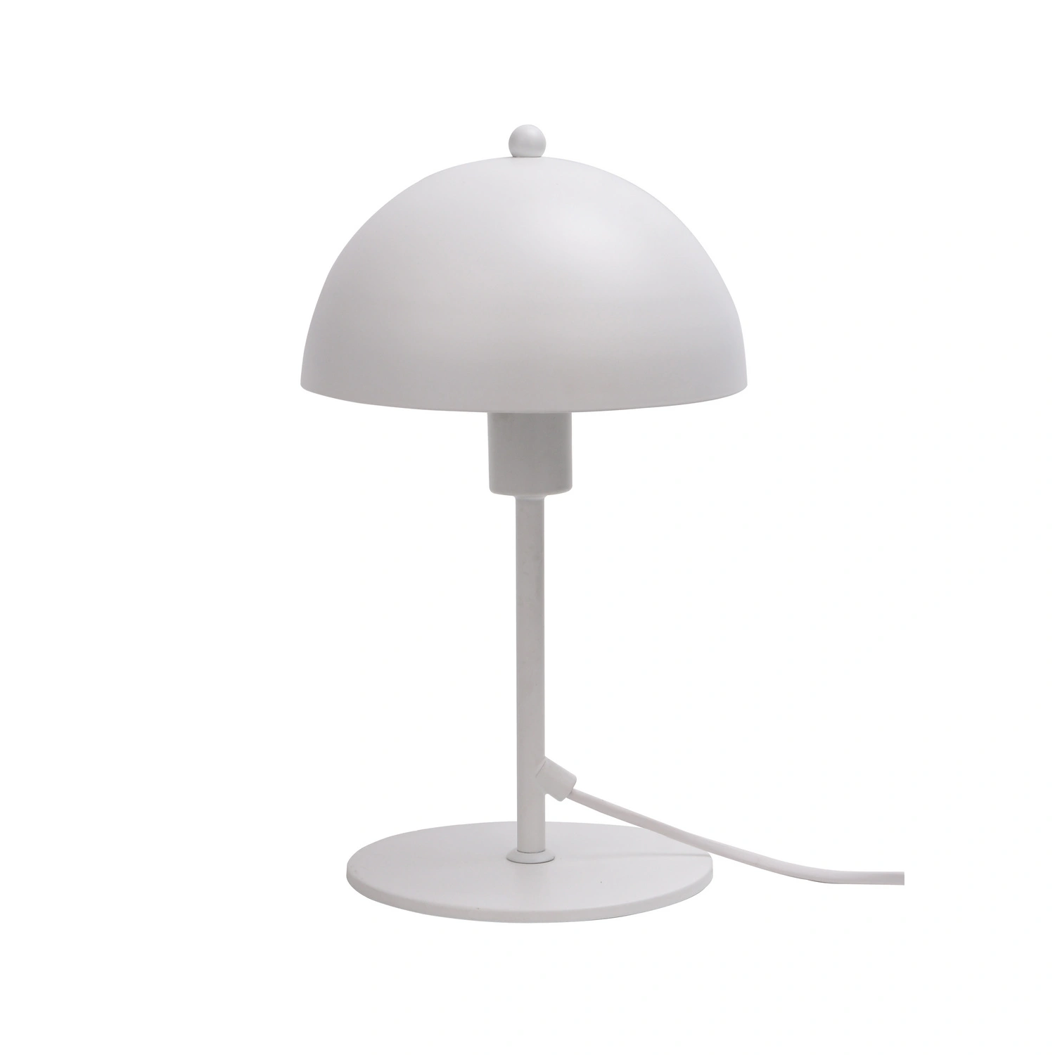 Tischlampe »Talis«, ØxH: 18 x 30 cm, E14, max. 25 W, ohne Leuchtmittel, Metall, weiß