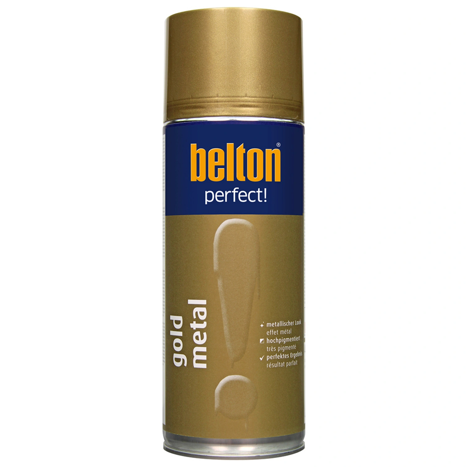 Lackspraydose, gold metal LH seidenmatt 400ml