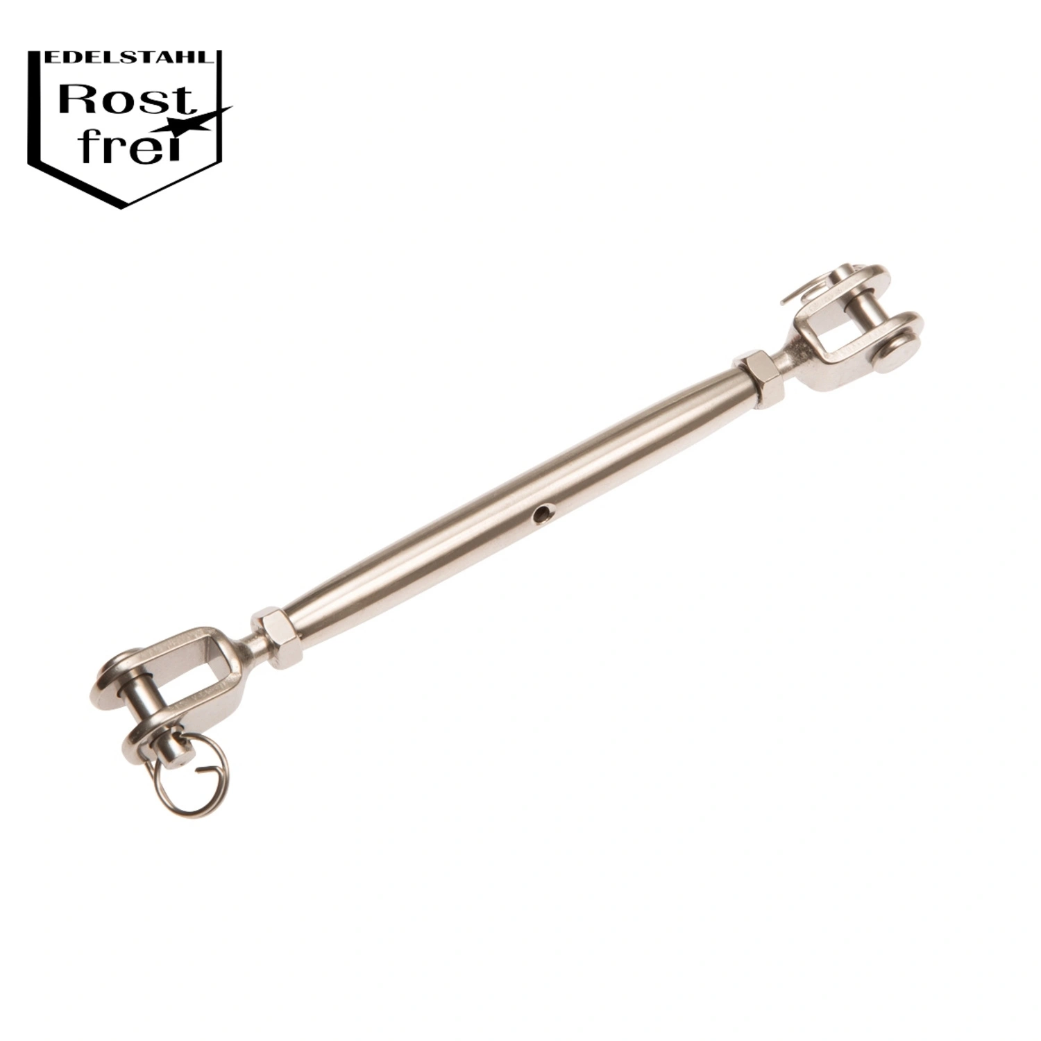 Wantenspanner, M10-Gewinde, für Seile bis 12 mm Ø