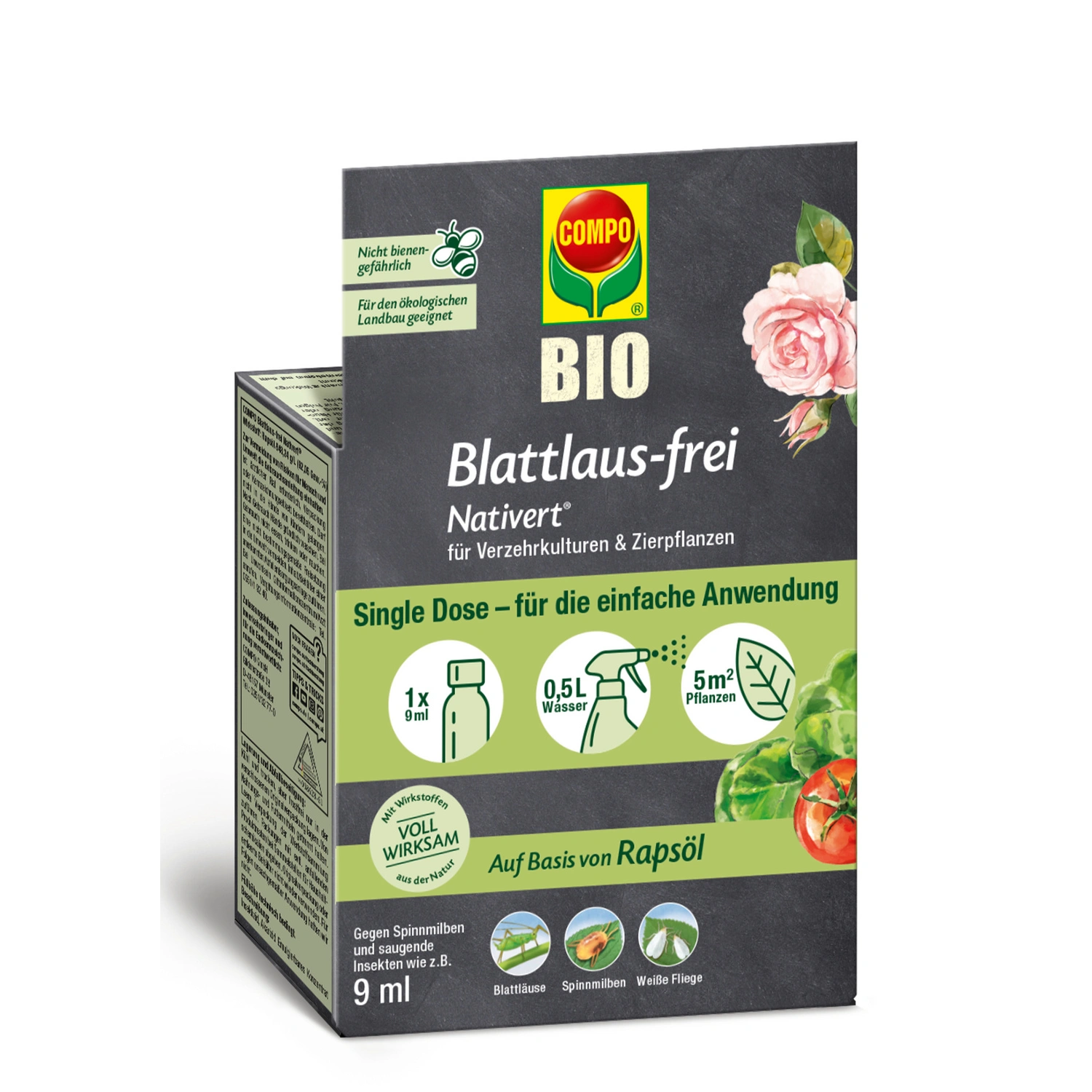 Insektizid, Blattlaus-frei Nativert, 9 ml