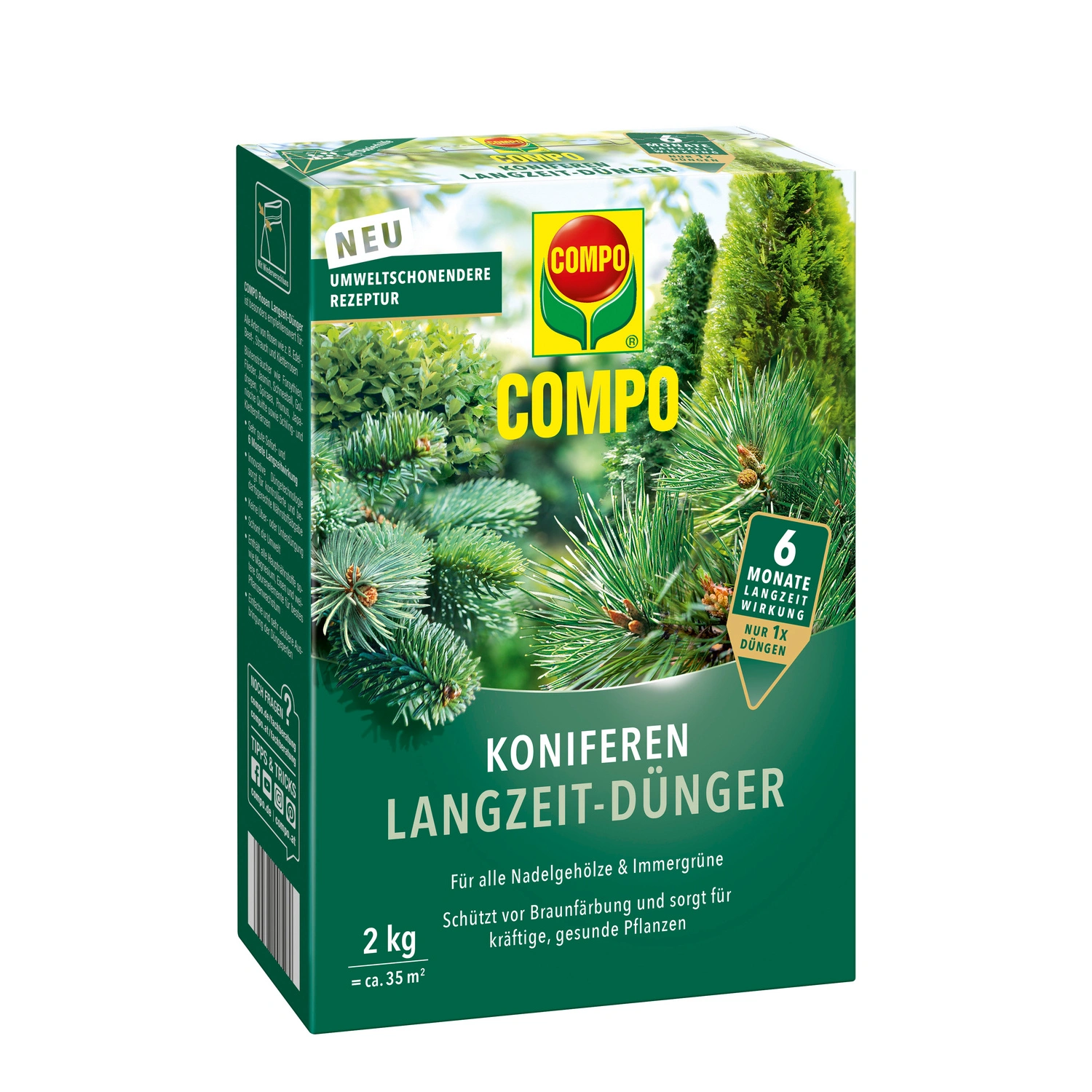 Koniferen Langzeit-Dünger, 2 kg