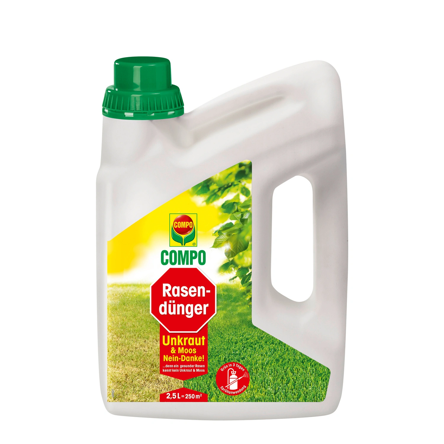 Rasendünger »Unkraut & Moos – Nein danke!«, 2,5 L