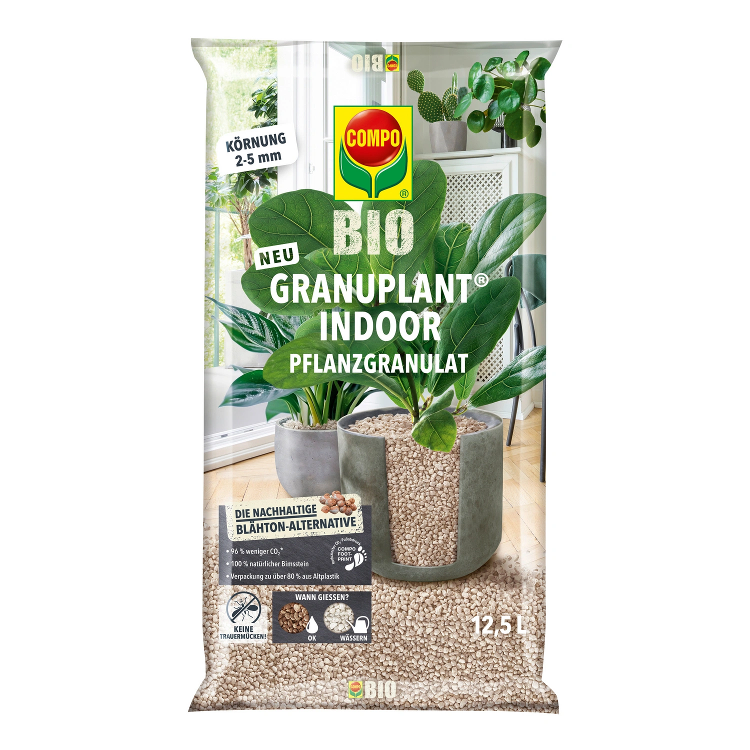 Pflanzgranulat »GRANUPLANT®«, 12,5 Liter, für alle Indoor- und Balkonbepflanzungen