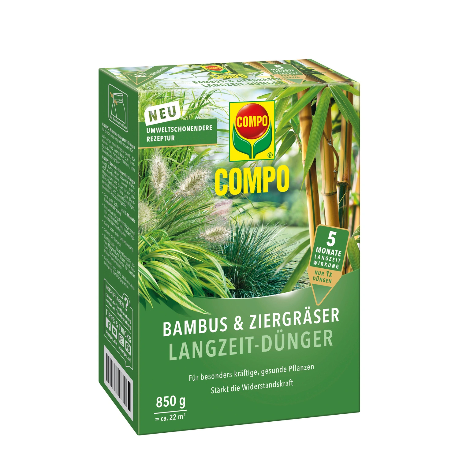 Bambus- und Ziergrasdünger, Langzeitwirkung, 850 g