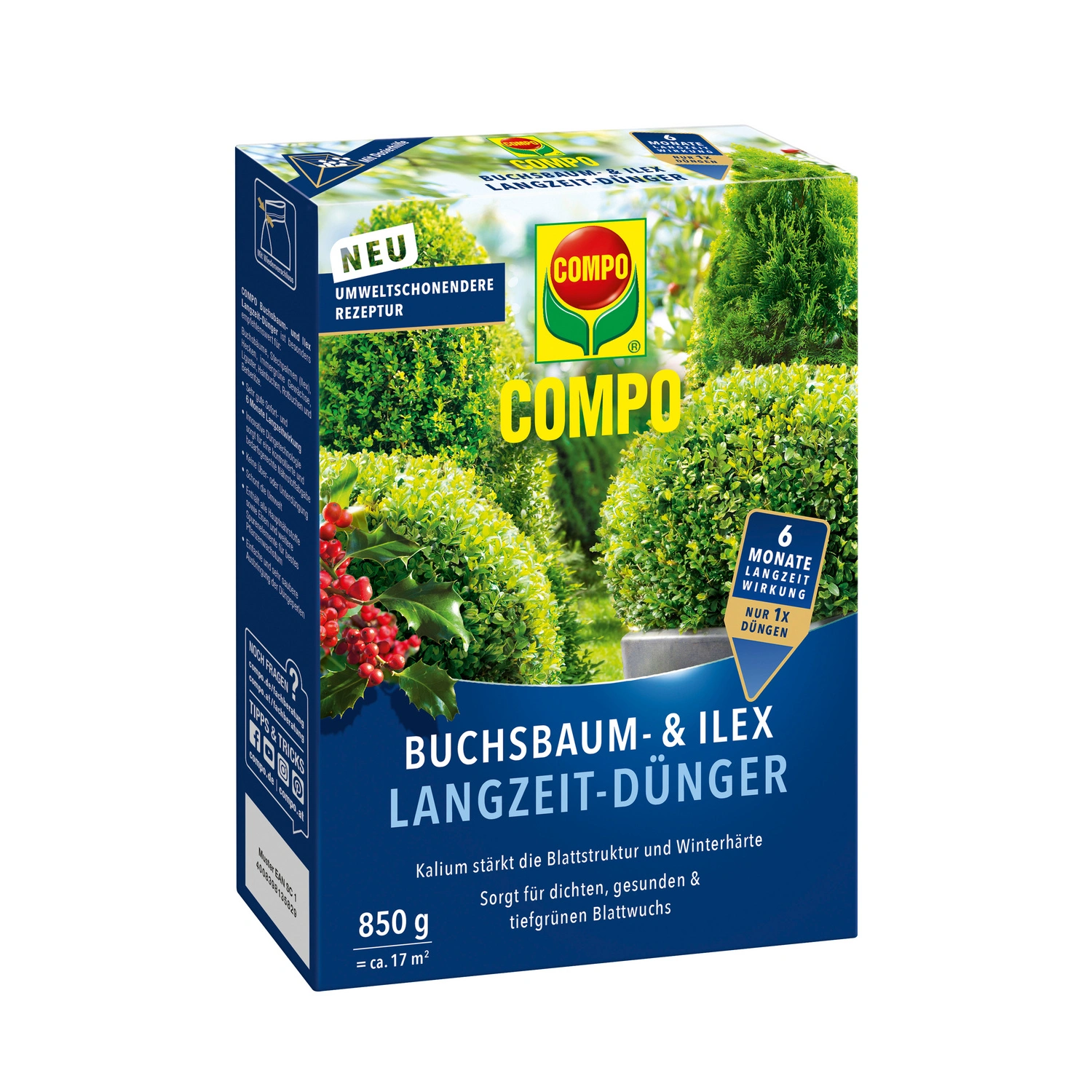 Buchsbaum- und Ilexdünger, 850 g