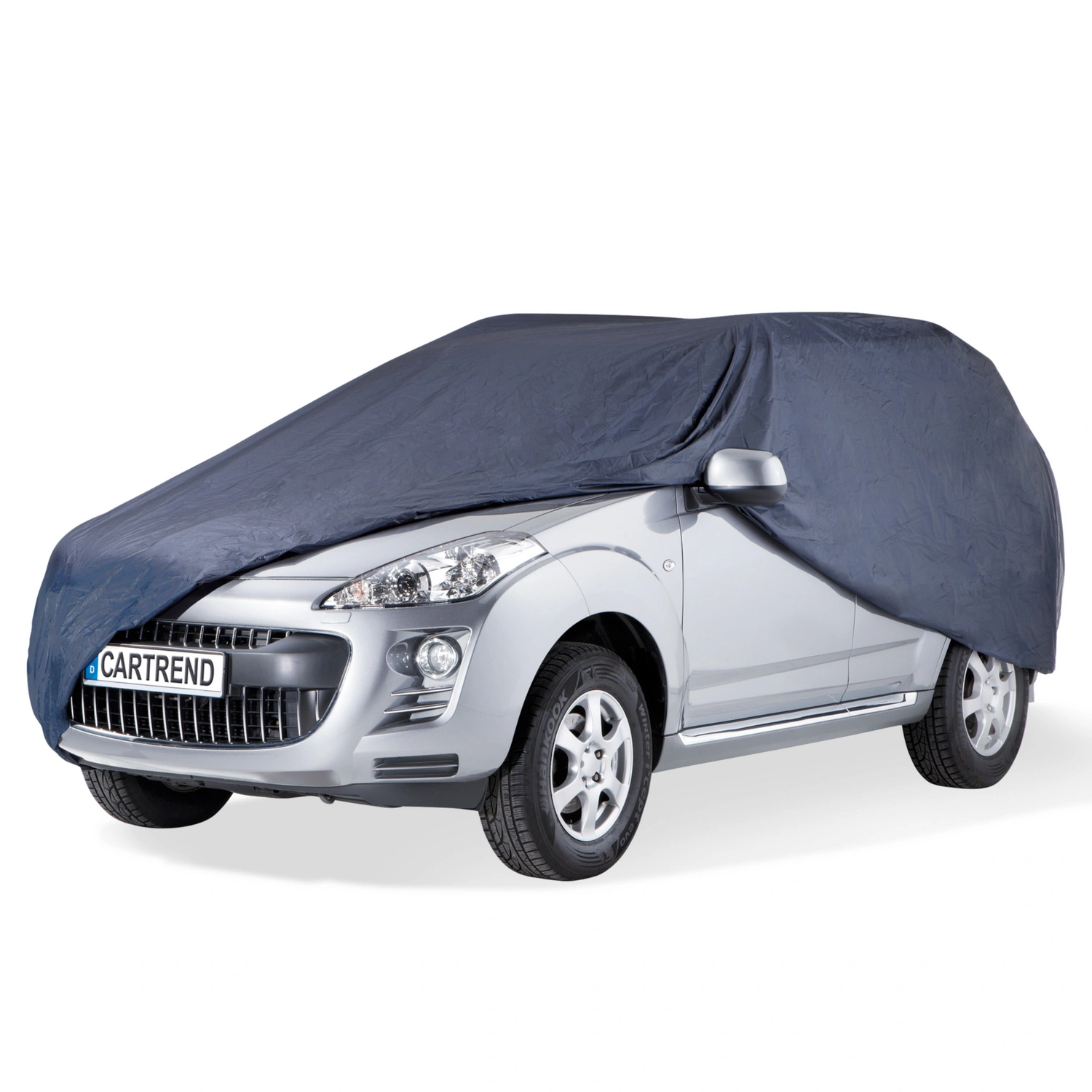 Vollgarage Van dunkelblau
