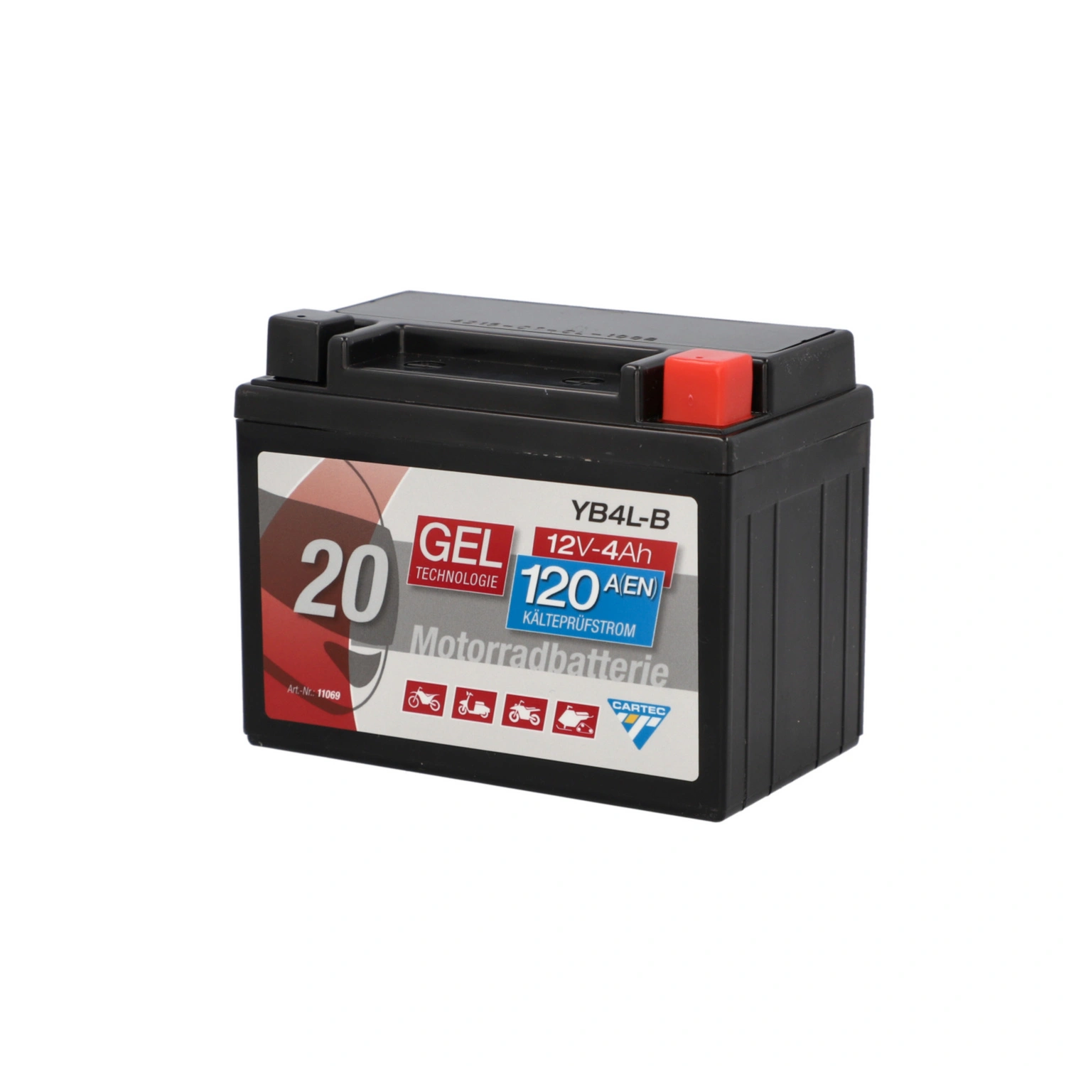 Batterie YB4L-B 4Ah 120 A
