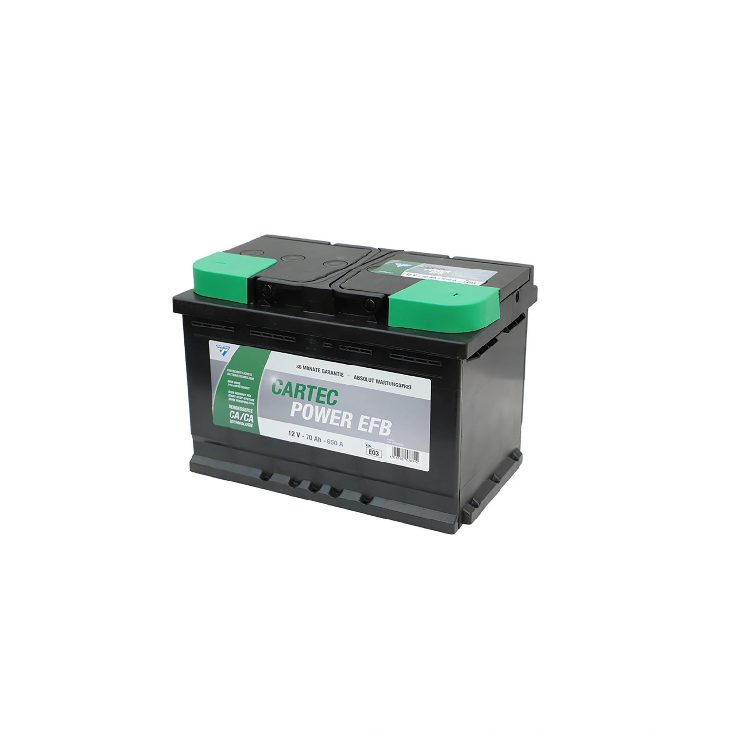 Batterie, Starterbatterie 70 AH/650 A, 12 V