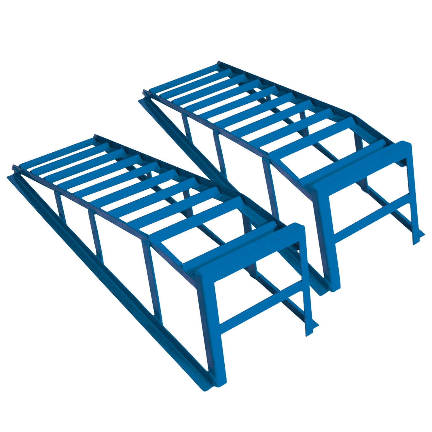 Auffahrrampe, LxBxH: 96x34x33,5 cm, 2er-Set