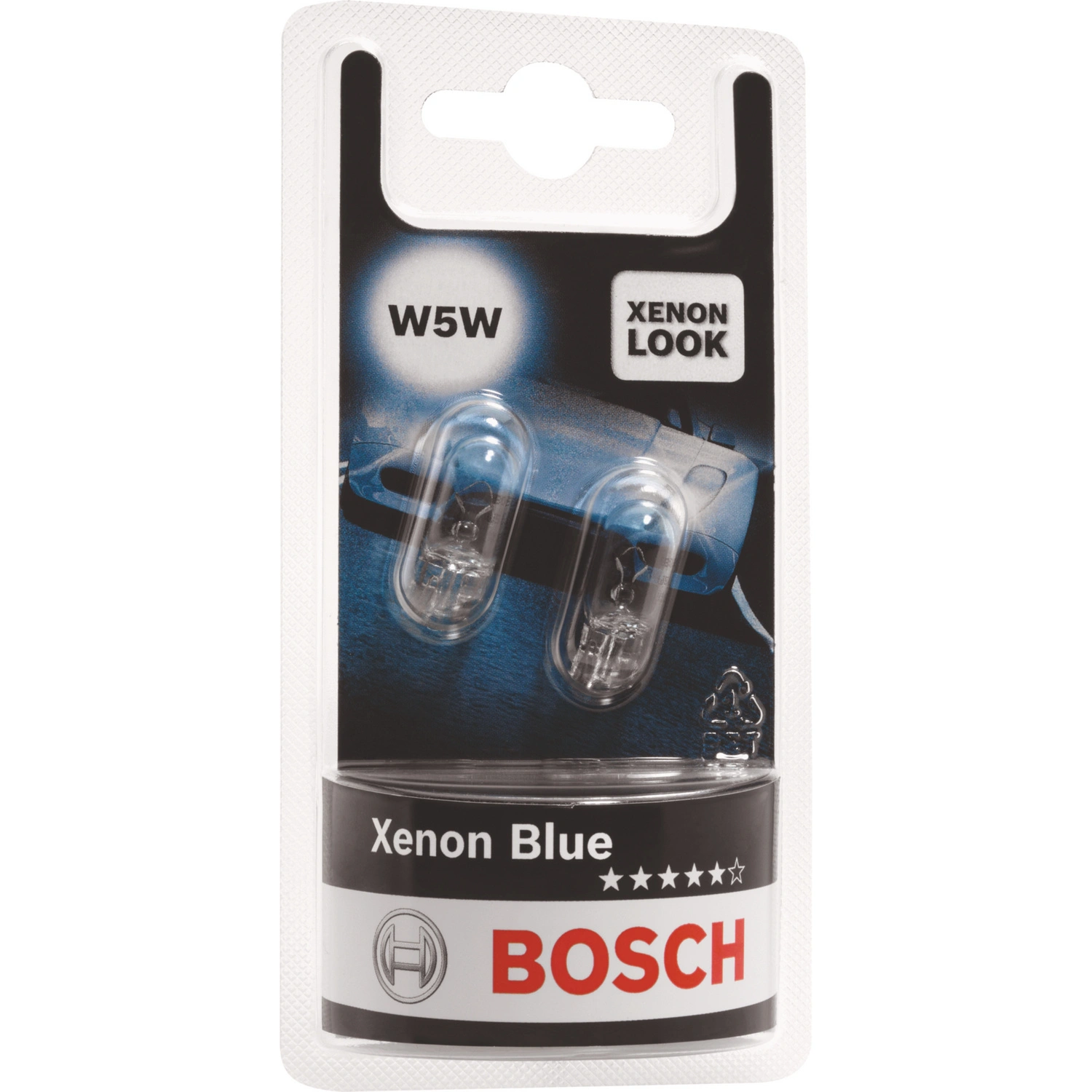 Lampe, XenonBlue, 12V/5W, LxBxH: 135x67x27 mm