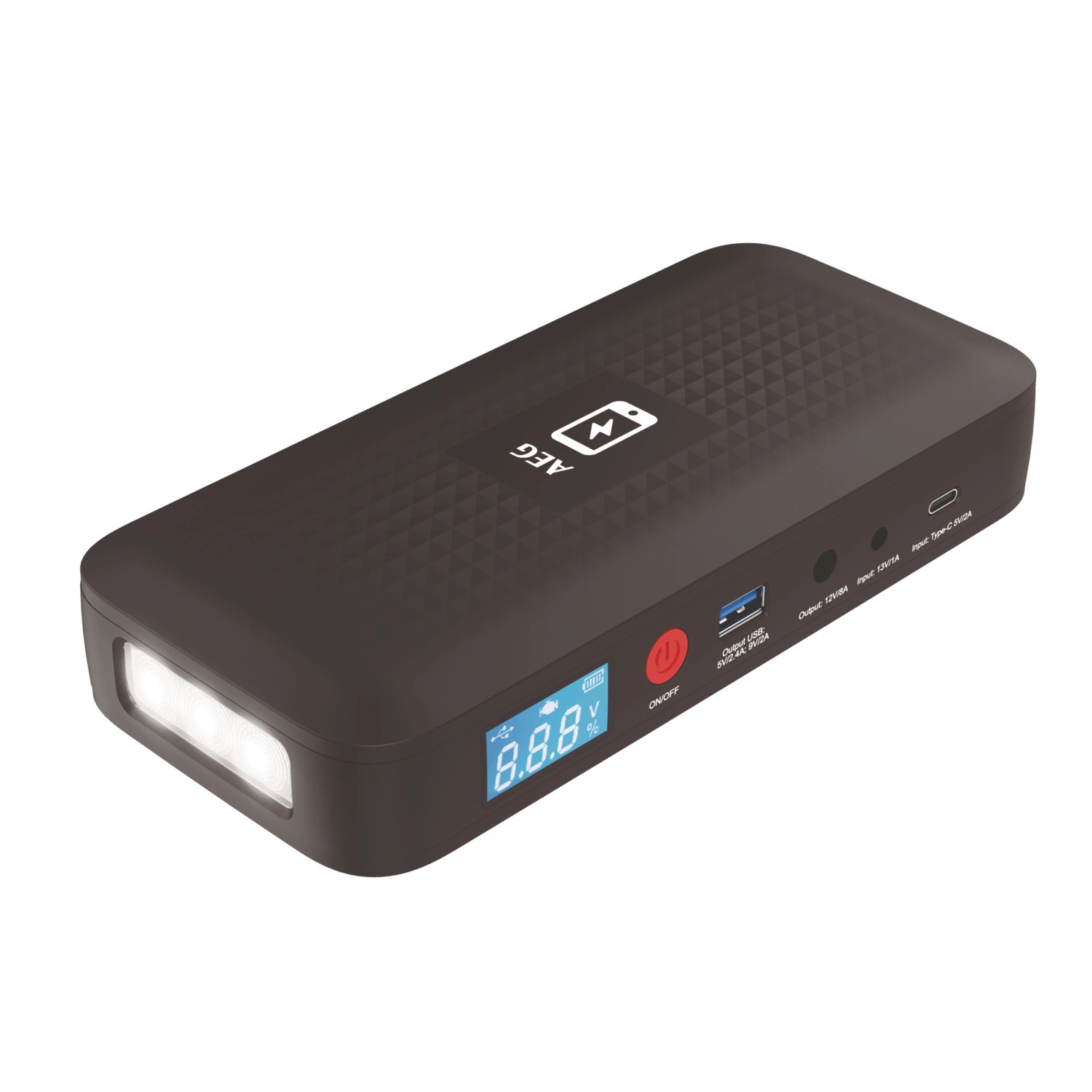 Powerbank, »JS15«, 1500 A, LxBxH: 108x80x205 mm, schwarz