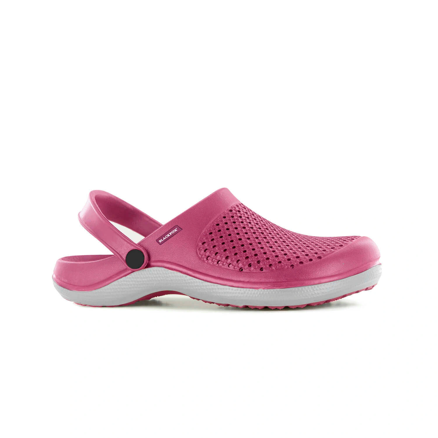 Clogs »Sun«, Gr.37/38, rot, grau