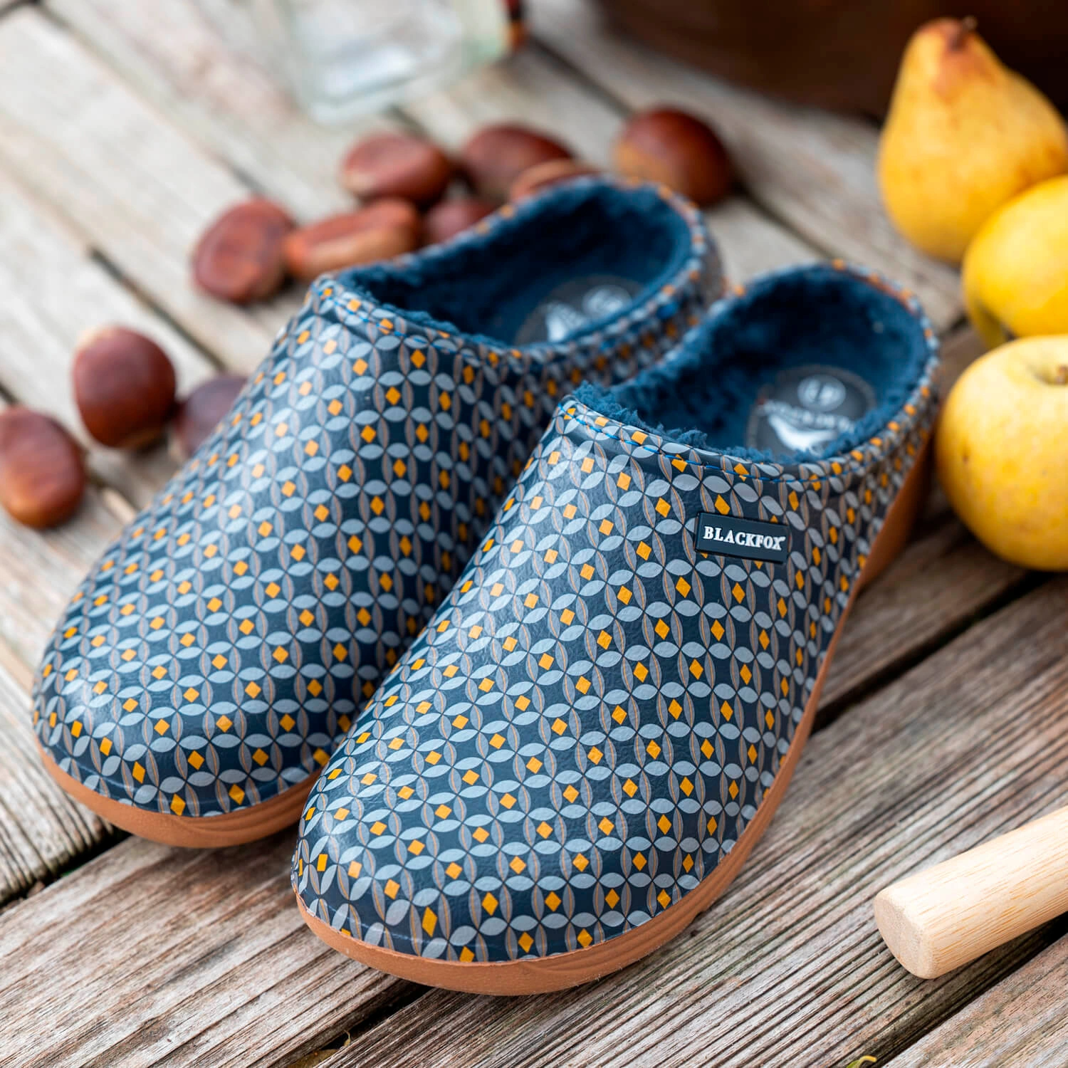 Clogs »Newbridge«, Gr. 38, blau