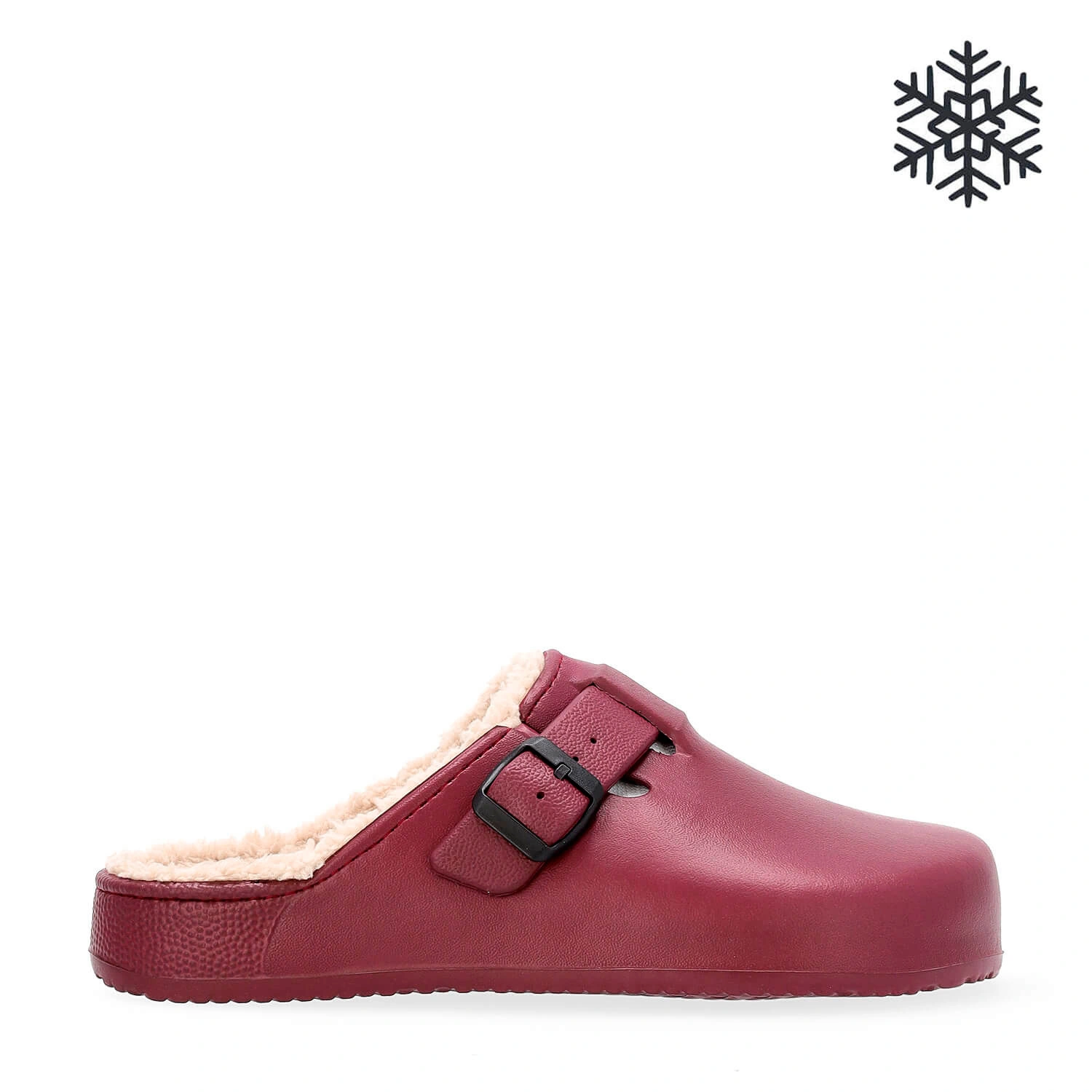 Clogs »Winter Stockholm«, Gr. 40/41, pflaume, gefüttert