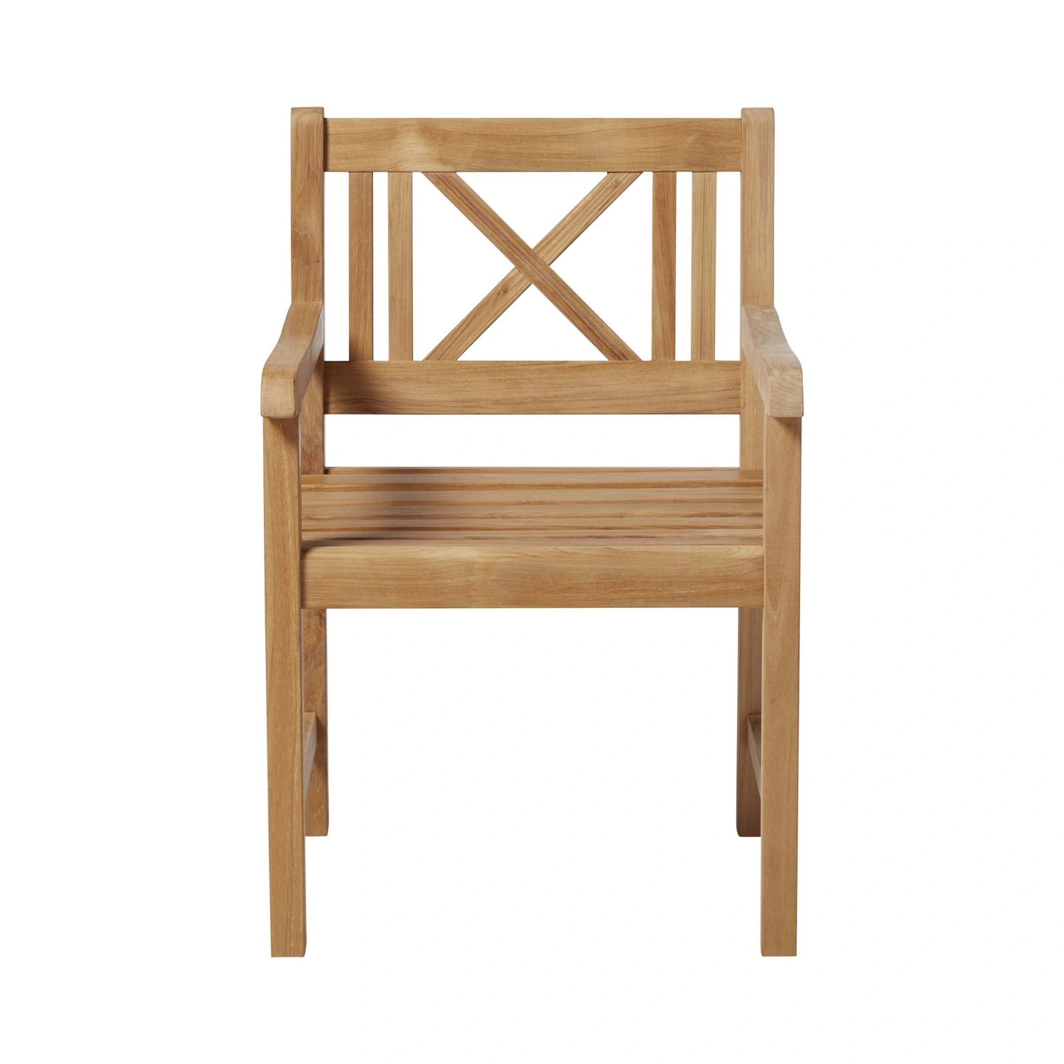 Gartenstuhl »Rosenborg«, BxHxT: 59 x 89 x 59 cm, Teakholz, braun