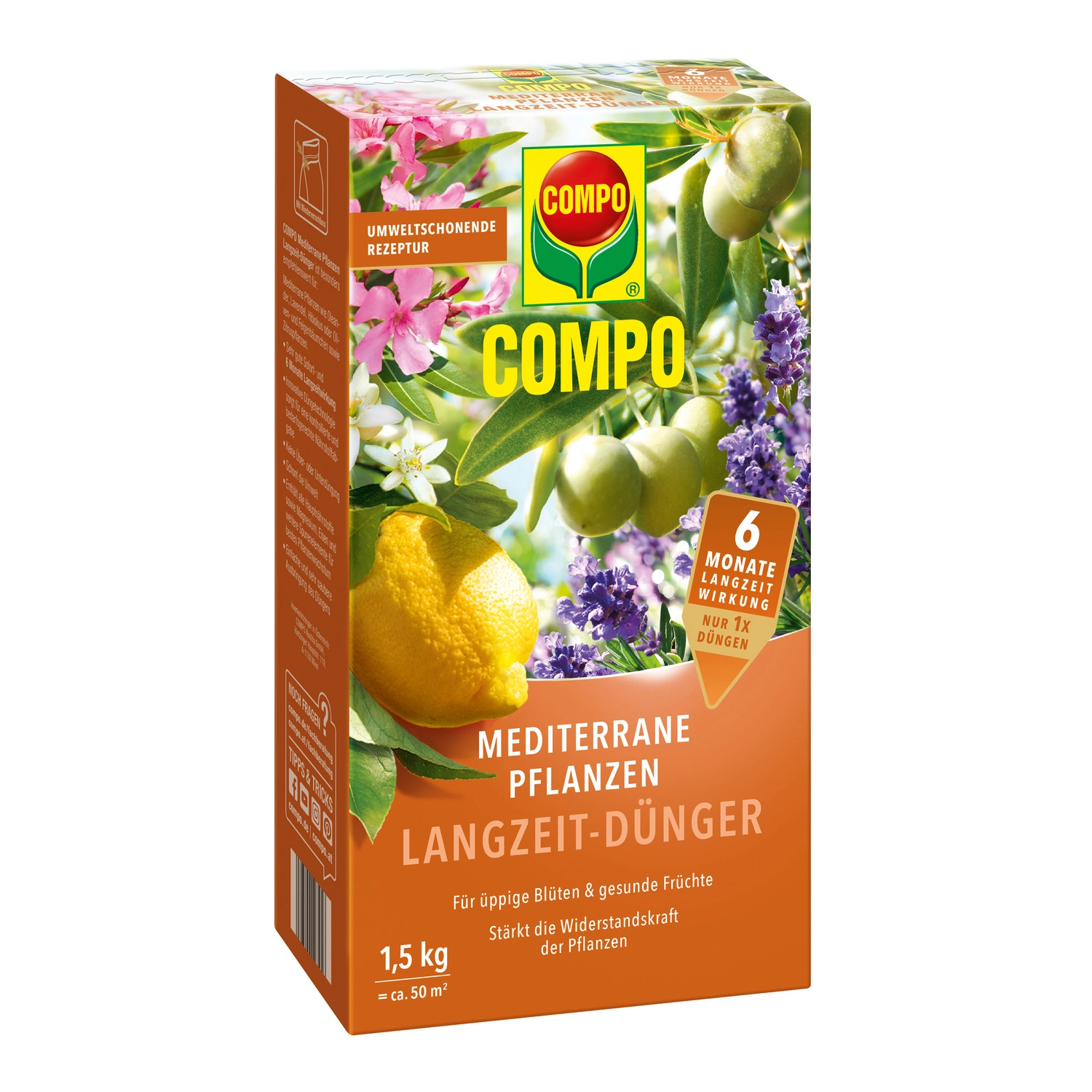 Mediterraner Pflanzendünger, 1,5 kg