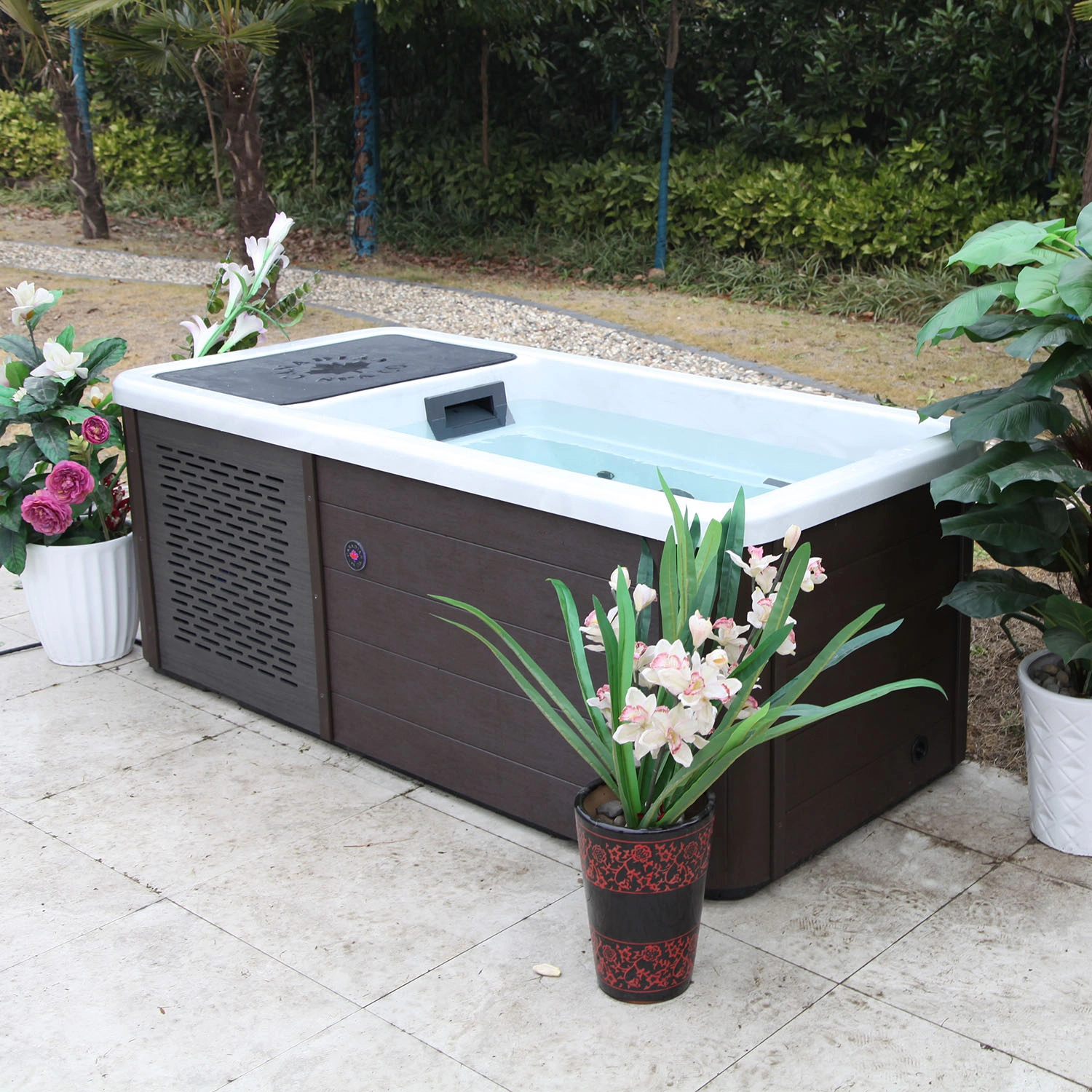 Whirlpool »Chill Therapy Spa«, 212 x 102 x 81 cm, 1 Person, Kältebecken 5 °C