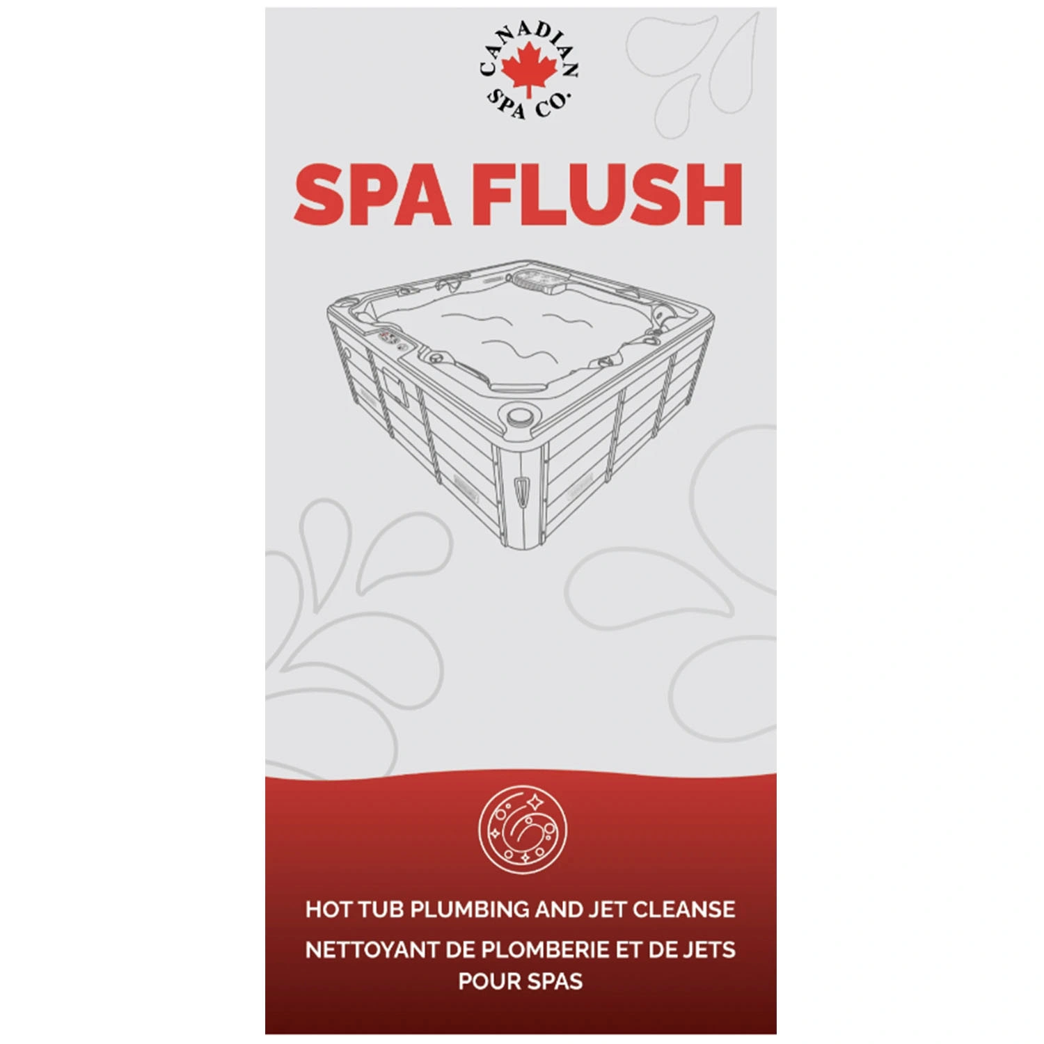 Pool-Reiniger, Spa Flush, 15 ml, für Whirlpool-Rohrleitungen und Düsen