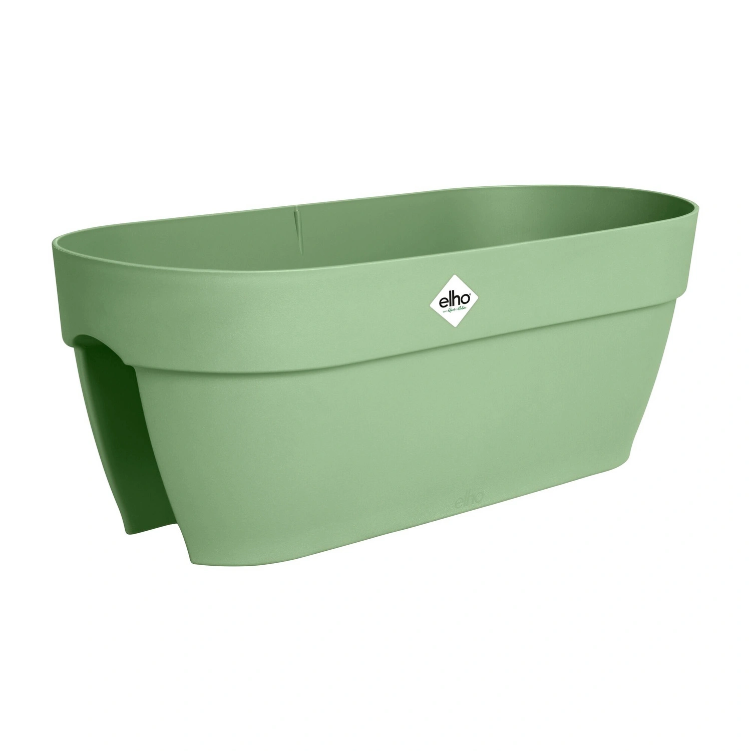 Balkonkasten »Vibia Campana«, BxLx:H: 59 x 26 x 22 cm, oval, pistazien grün