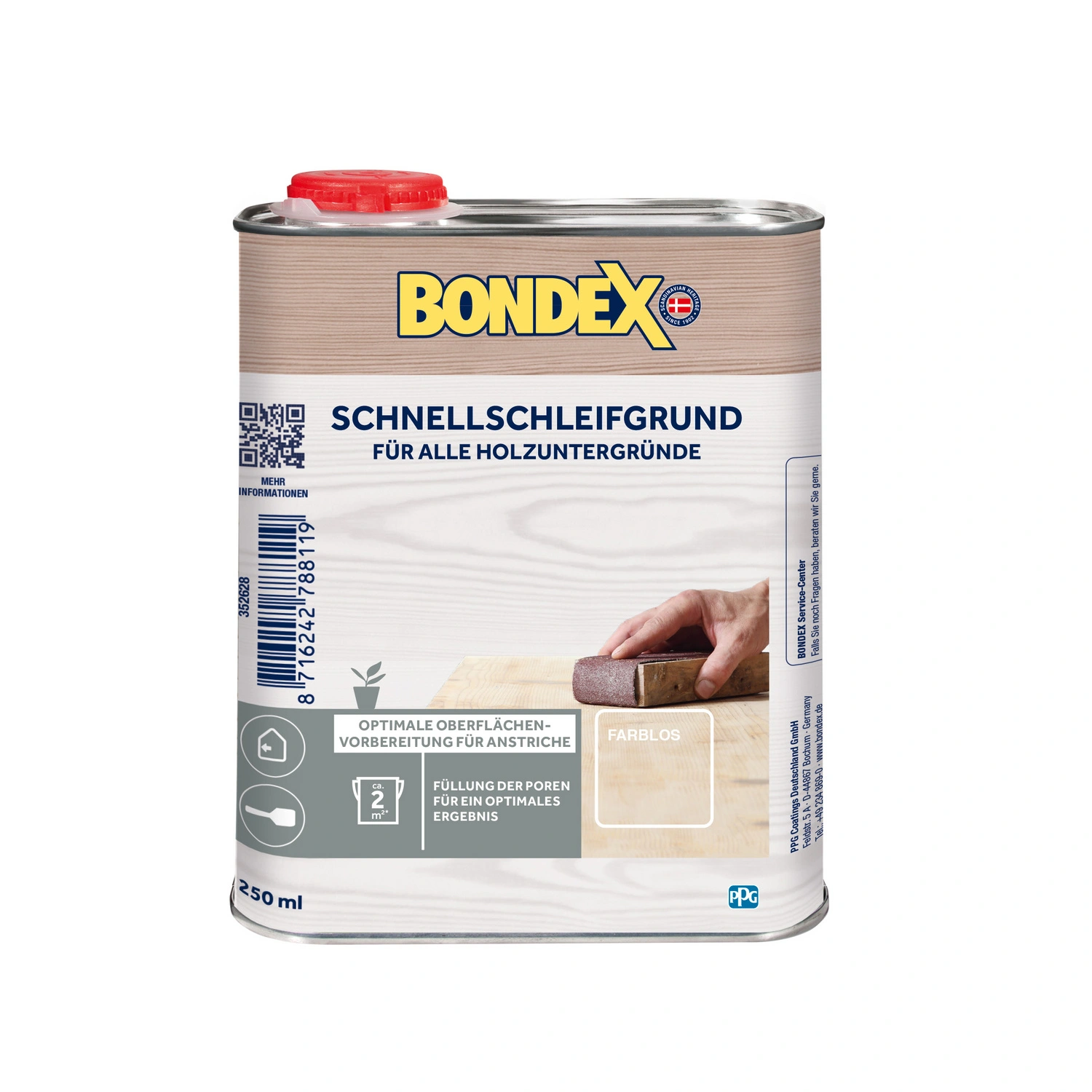 Grundierung, Schnellschleifgrund farblos 0,75 l