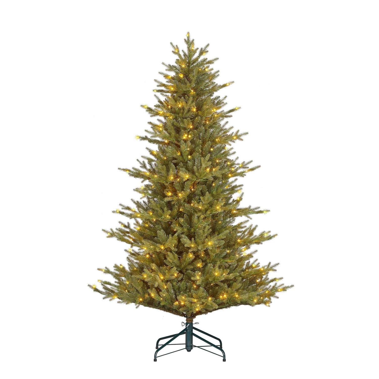 Kunstweihnachtsbaum »Meran«, LxBxH: 33 x 33 x 45 cm, Kunststoff (PVC), bunt / grün