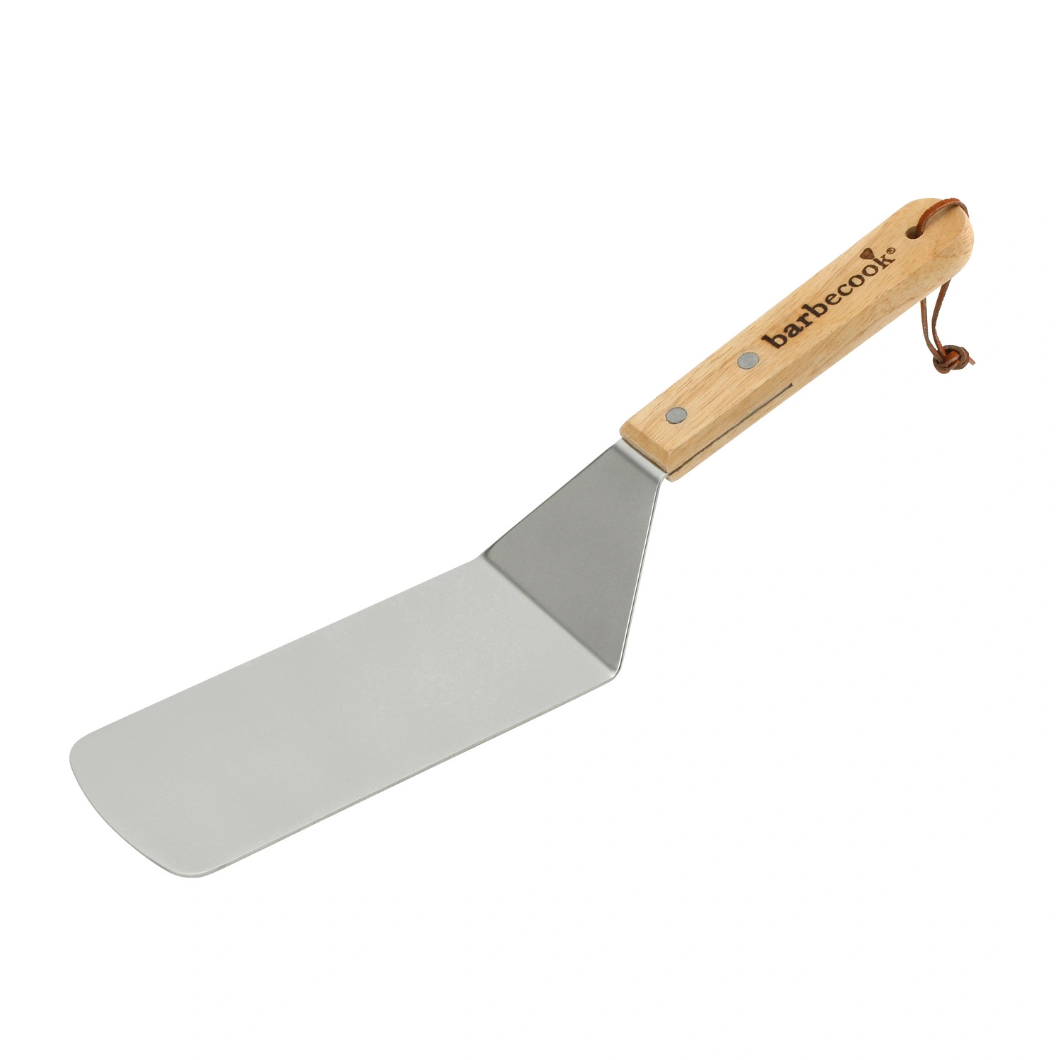 Grillwender, 37 cm, Edelstahl, Holzgriff