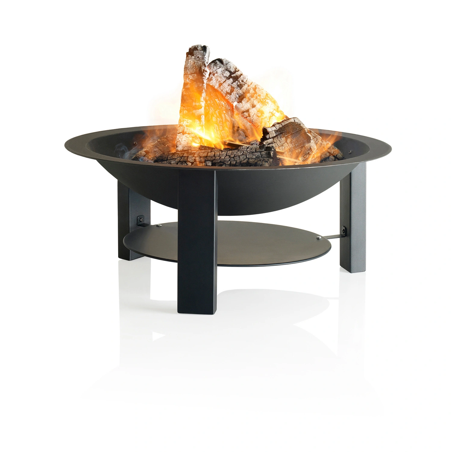 Feuerschale »Modern«, ⌀xH: 75 x 32 cm, Gusseisen, schwarz