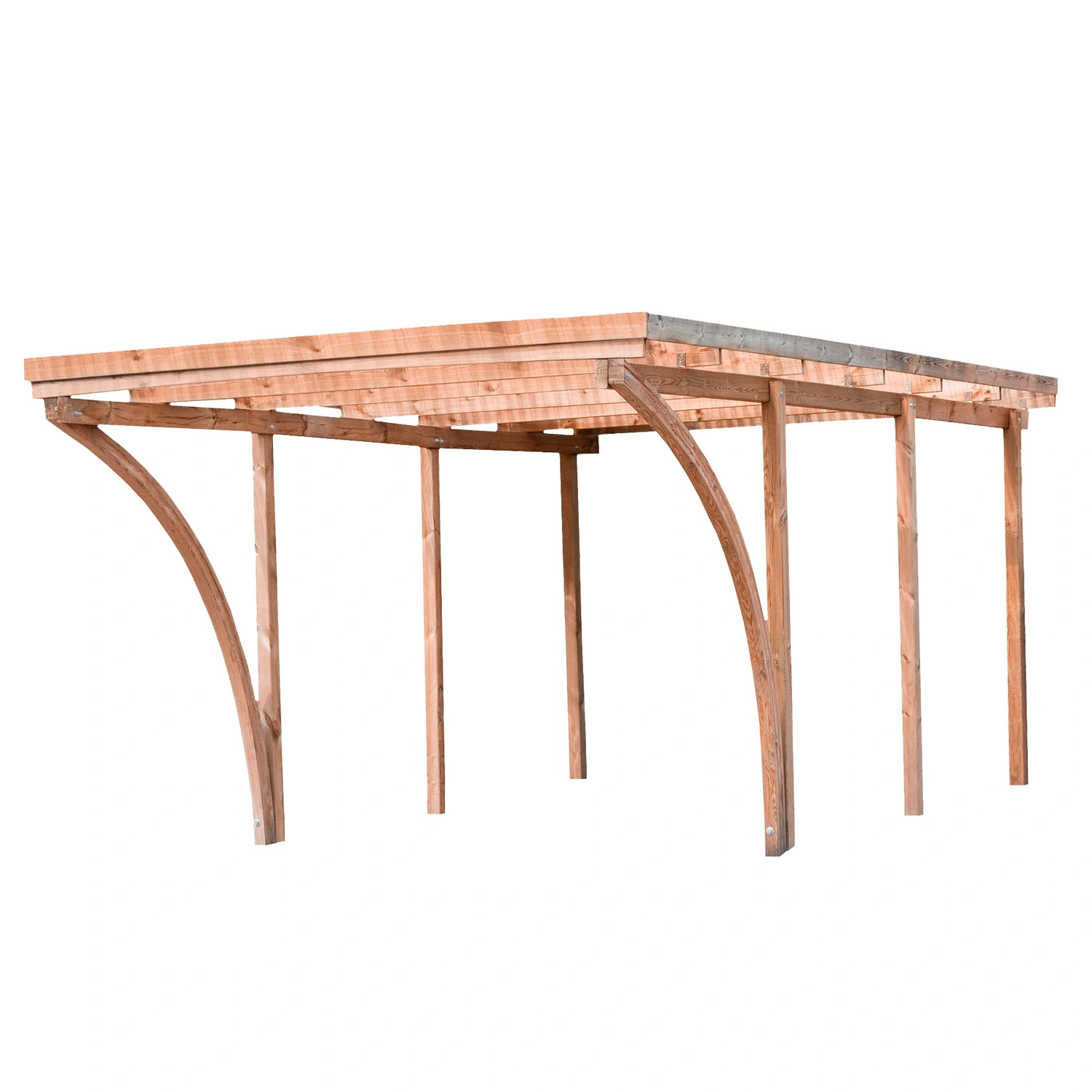 Carport, BxHxT: 304 x 235 x 510 cm, Lärche