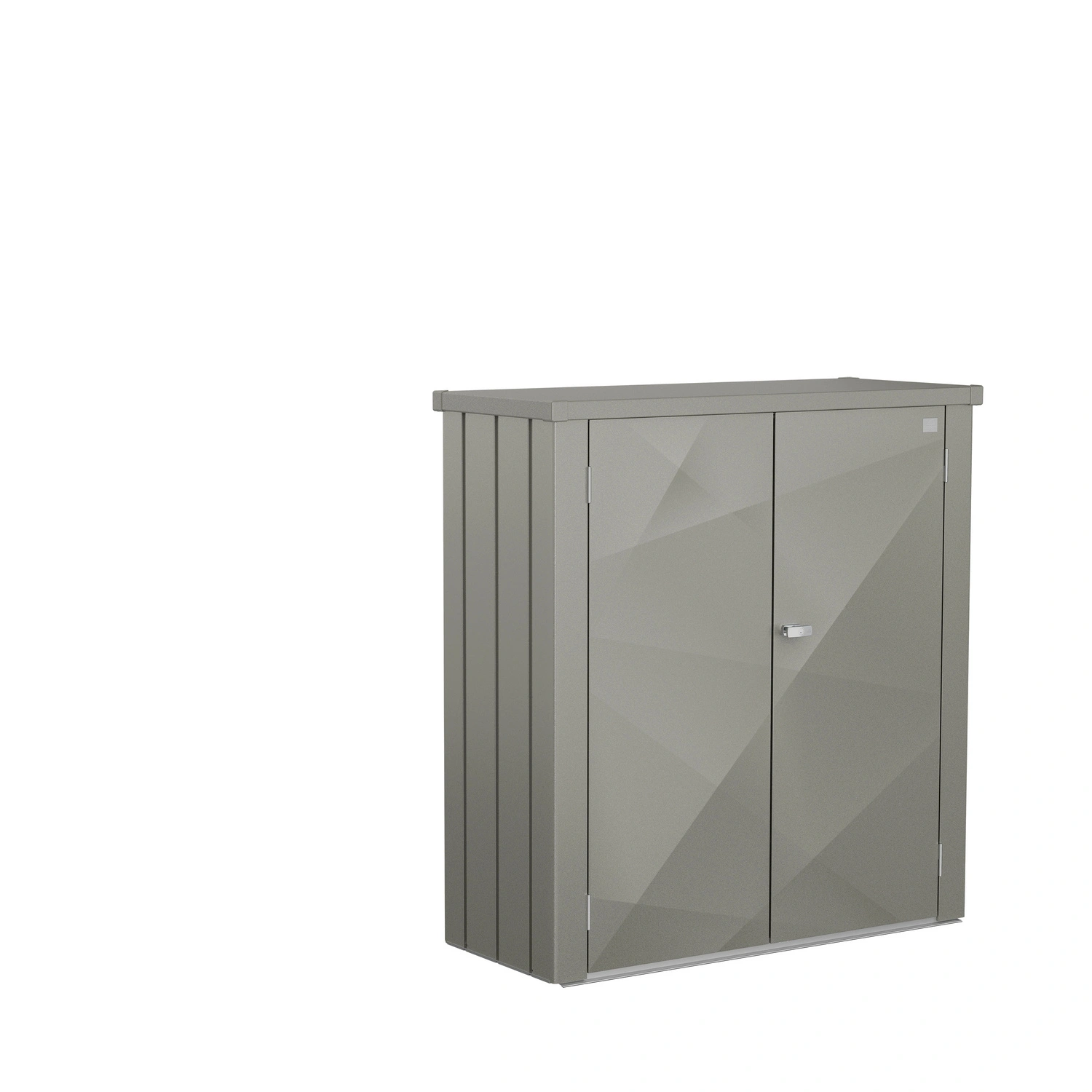 Terrassenschrank »Romeo«, BxHxT: 132 x 140,2 x 57 cm, quarzgrau-metallic