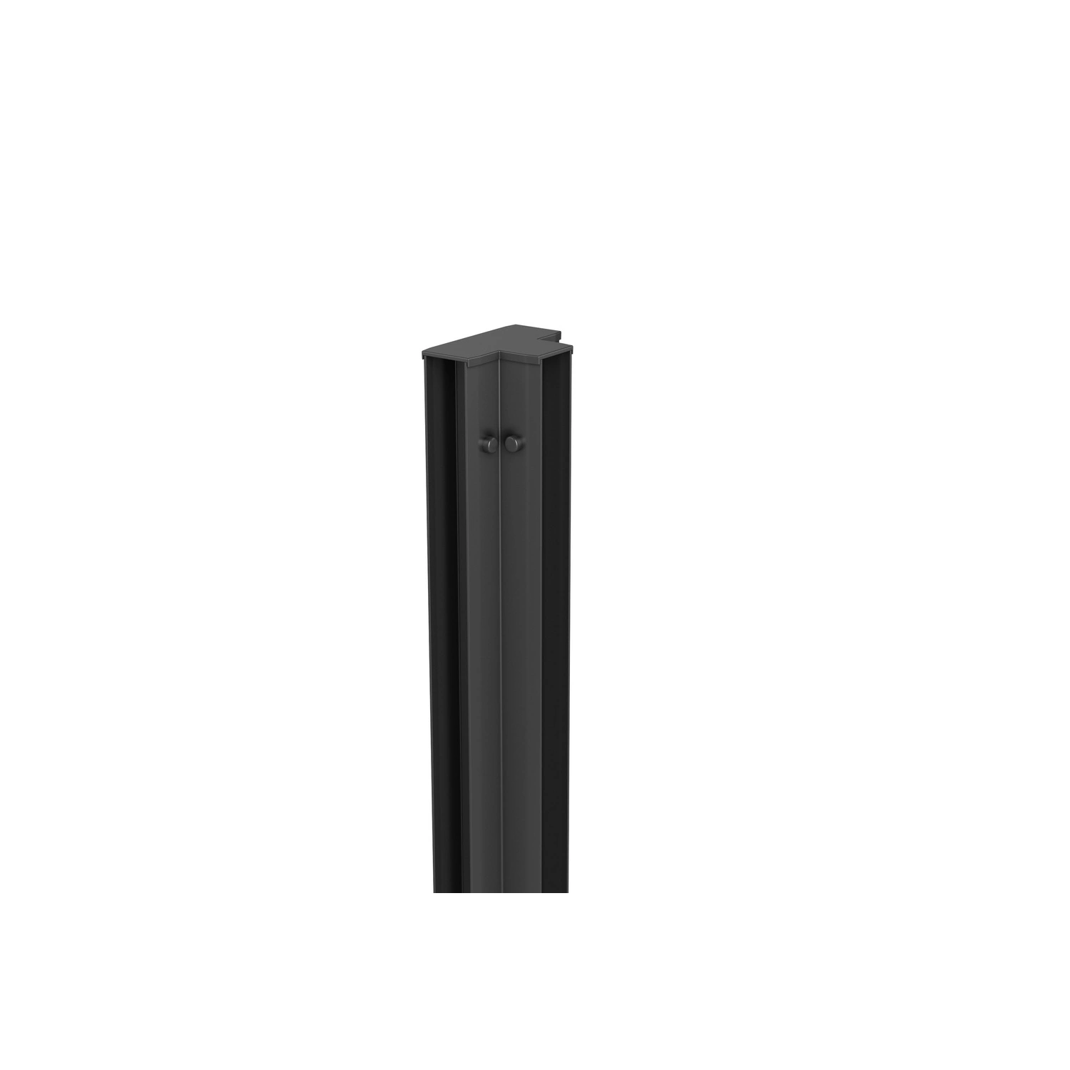 Pflanzbeet »MAXI«, Alu T-Profil, BxHxT: 10,5 x 77 x 7,2 cm, dunkelgrau-metallic