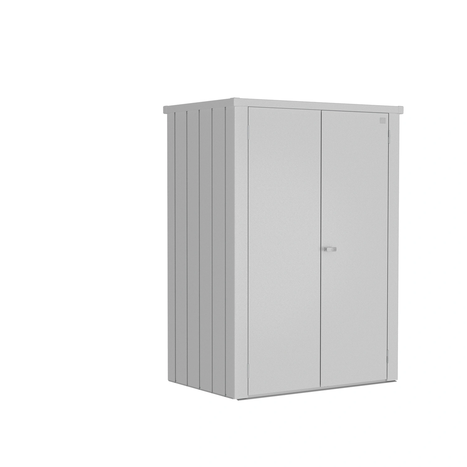Terrassenschrank »Romeo«, BxHxT: 132 x 181 x 87 cm, silber-metallic