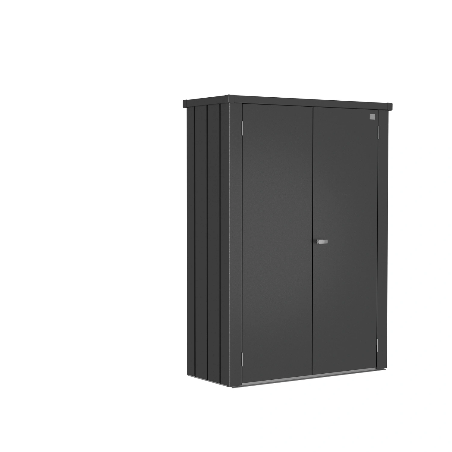 Terrassenschrank »Romeo«, BxHxT: 132 x 181 x 57 cm, dunkelgrau-metallic