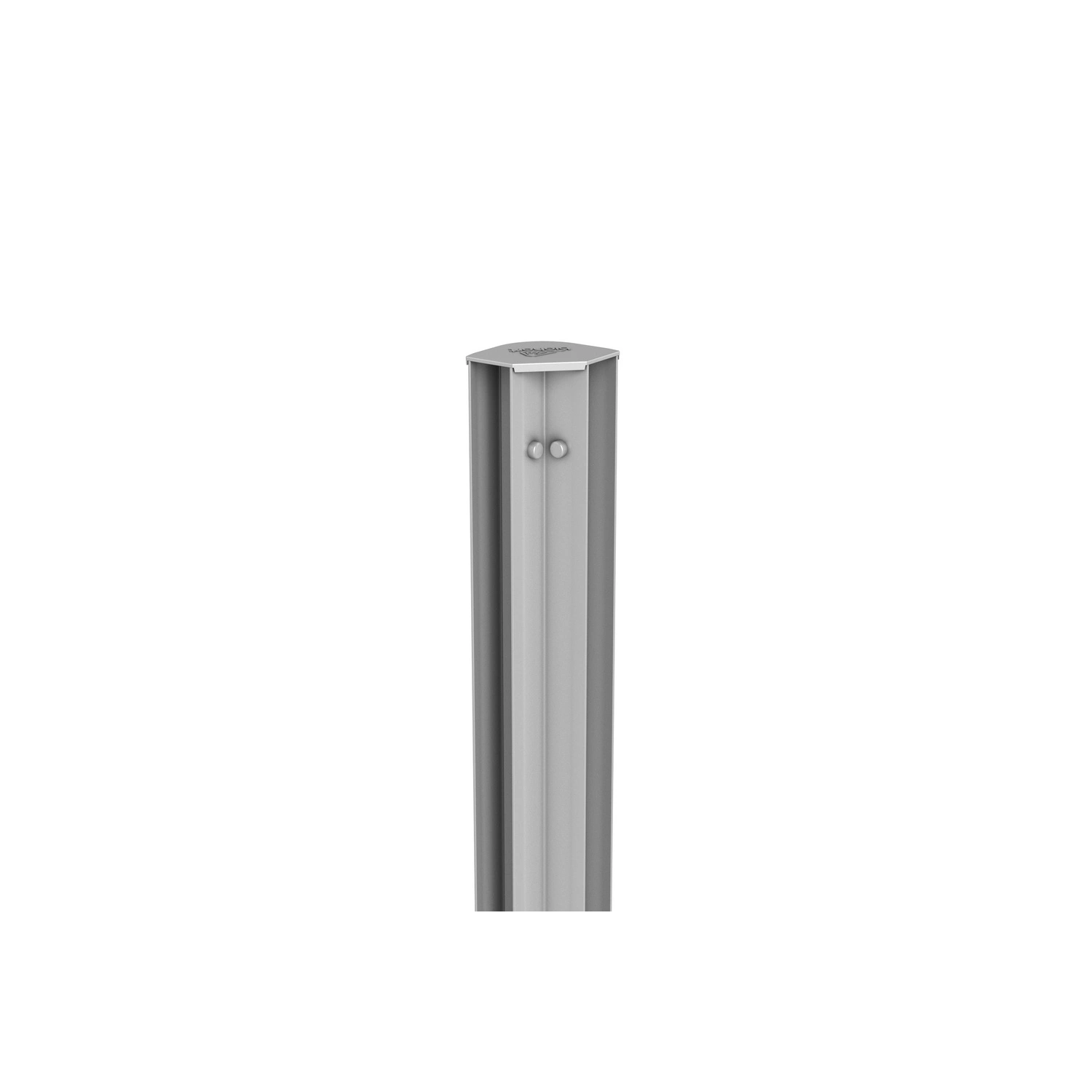 Alu-Eckprofil »MINI«, BxHxT: 7,2 x 45 x 7,2 cm, silber-metallic