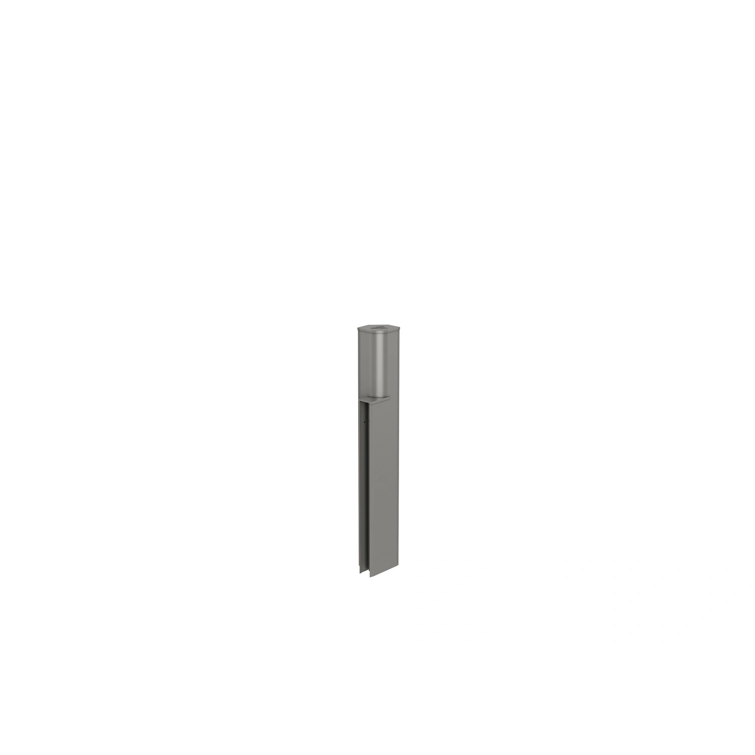 Pflanzbeet »MIDI-MINI«, Höhensprung, BxHxT: 10,5 x 61 x 7,2 cm, quarzgrau-metallic