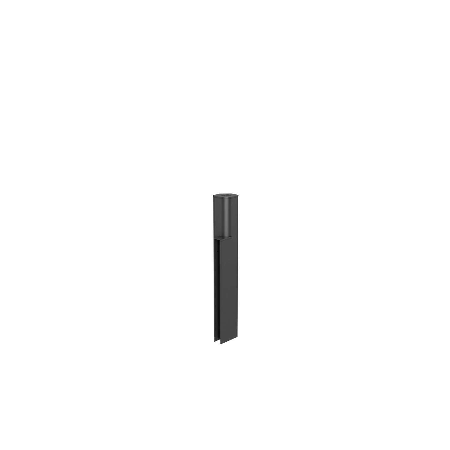 Pflanzbeet »MIDI-MINI«, Höhensprung, BxHxT: 10,5 x 61 x 7,2 cm, dunkelgrau-metallic