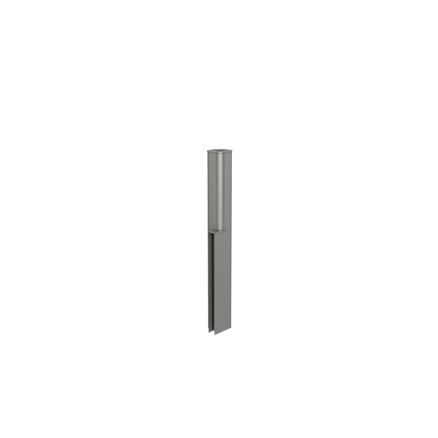Pflanzbeet »MAXI-MINI«, Höhensprung, BxHxT: 10,5 x 77 x 7,2 cm, quarzgrau-metallic