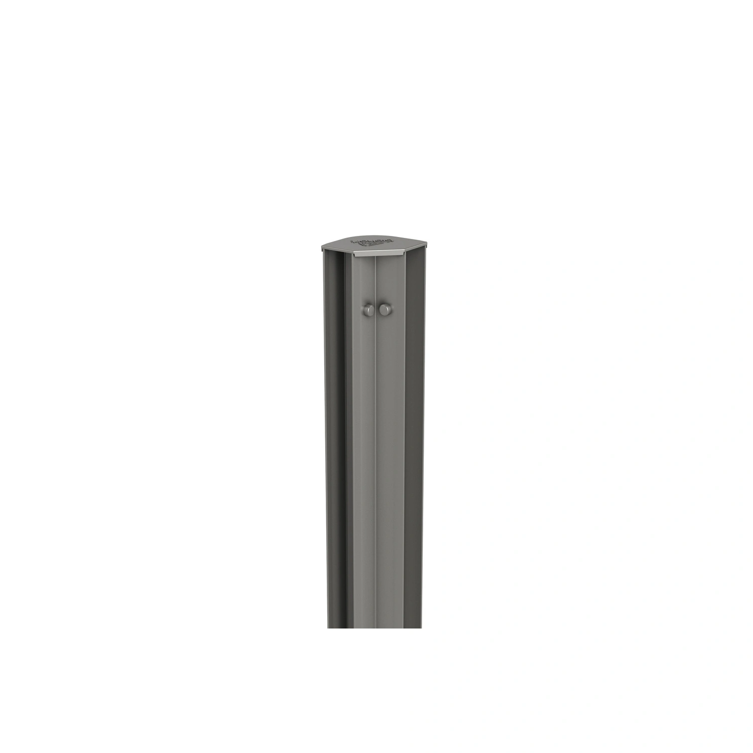 Pflanzbeet »MINI«, Alu-Eckprofil, BxHxT: 7,2 x 45 x 7,2 cm, quarzgrau-metallic